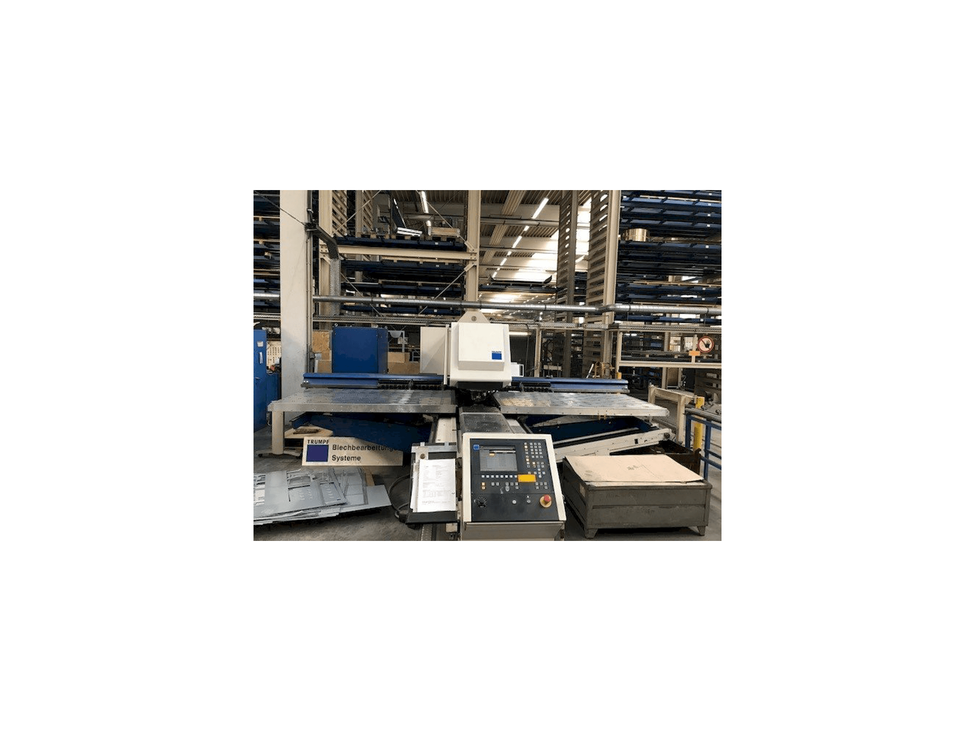 Trumpf Trumatic TC 5000 R Mašinos vaizdas iš priekio
