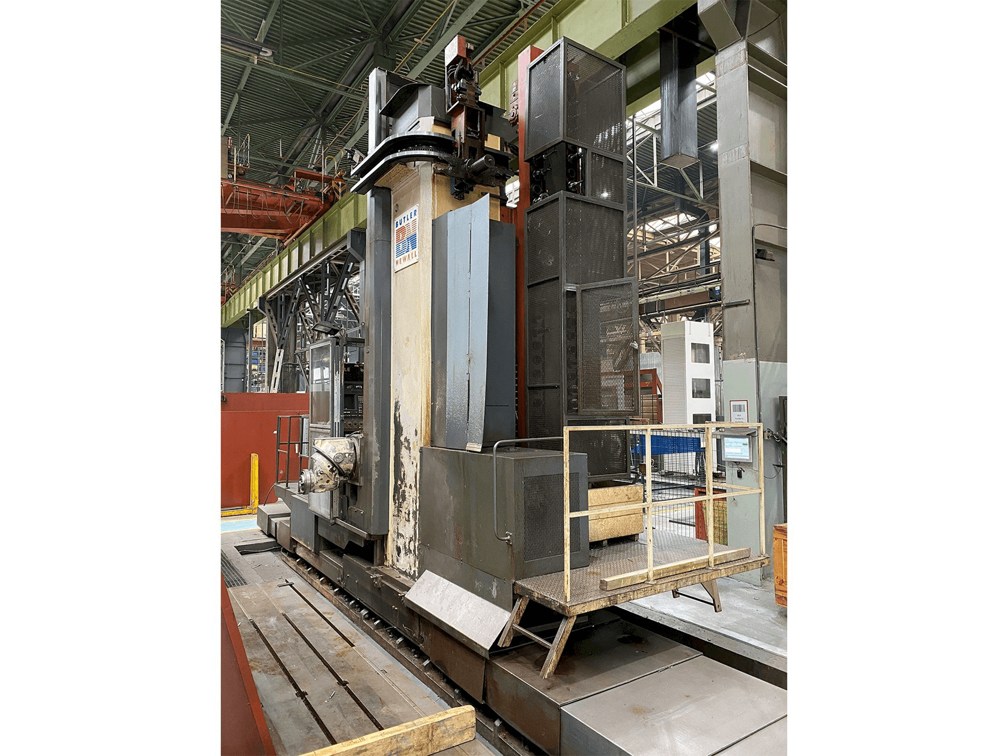 Butler Elgamill Mašinos vaizdas iš priekio