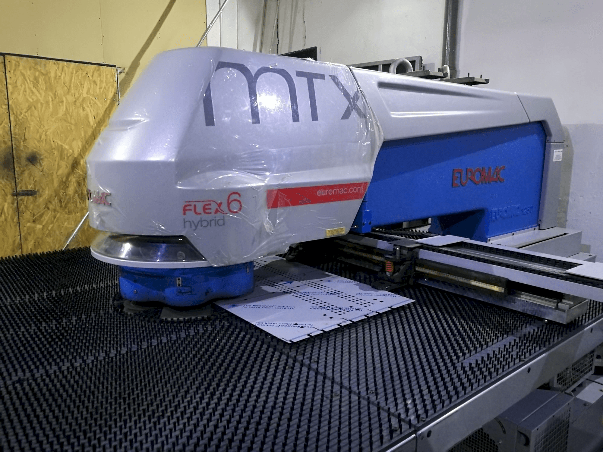 Euromac MTX Flex 6 Mašinos vaizdas iš priekio
