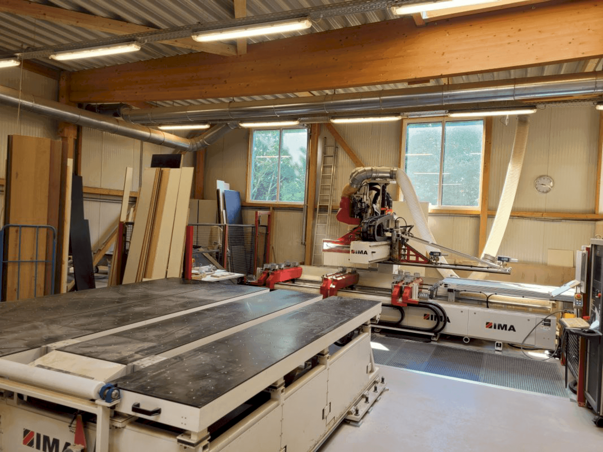 IMA BIMA CUT 120/300 Mašinos vaizdas iš priekio