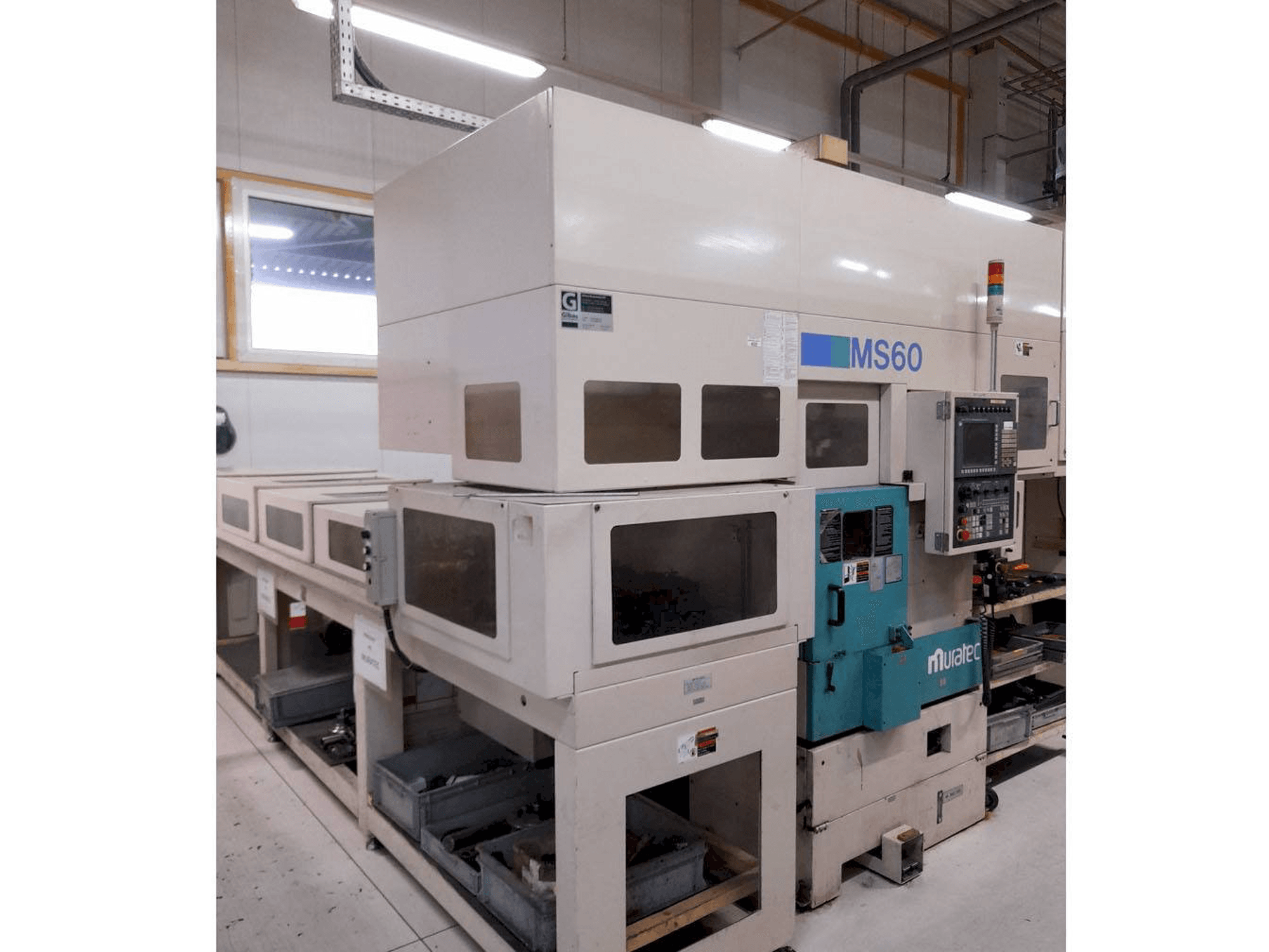 Muratec MS60 Mašinos vaizdas iš priekio