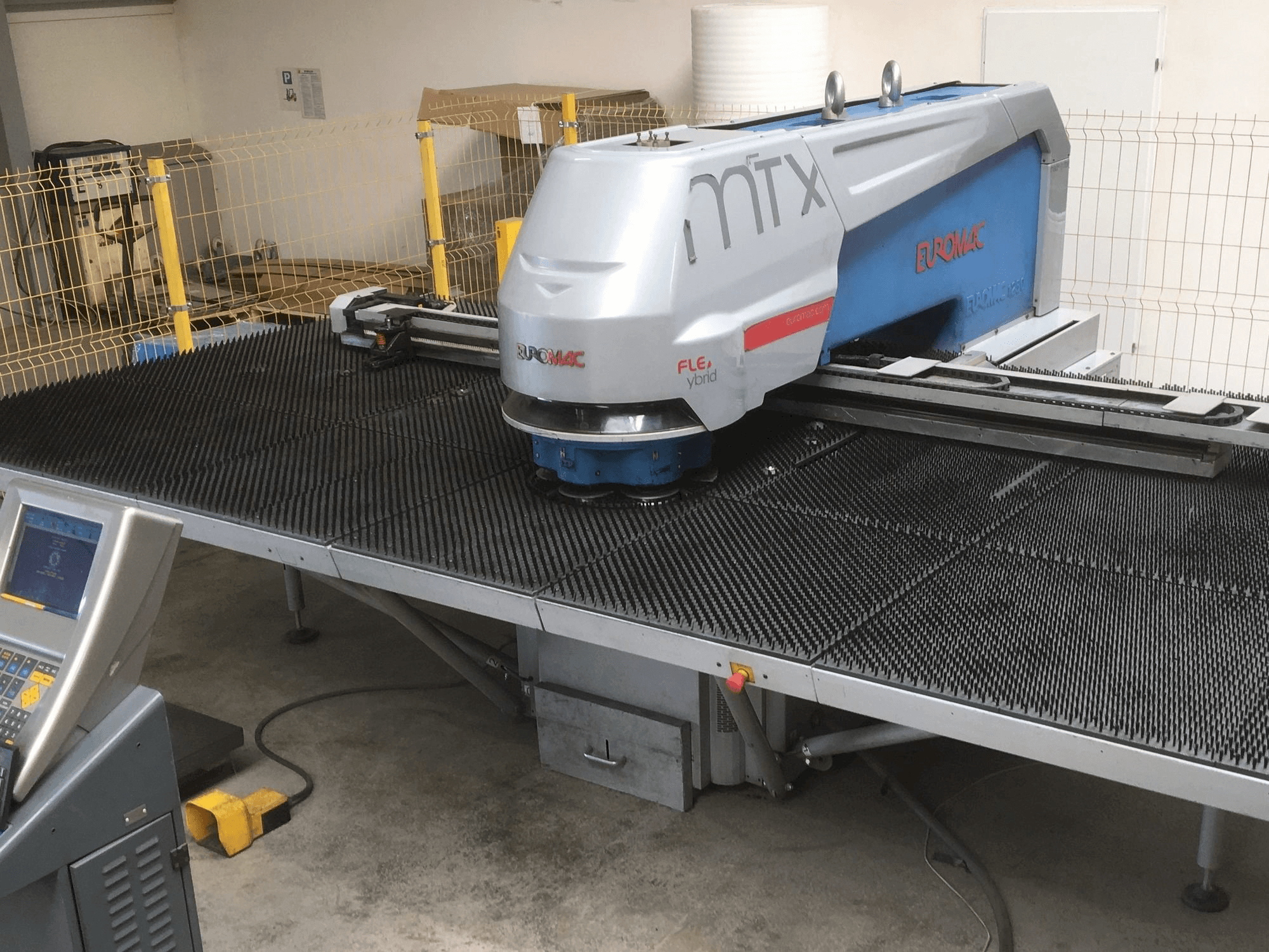 Euromac MTX FLEX 6 Mašinos vaizdas iš priekio