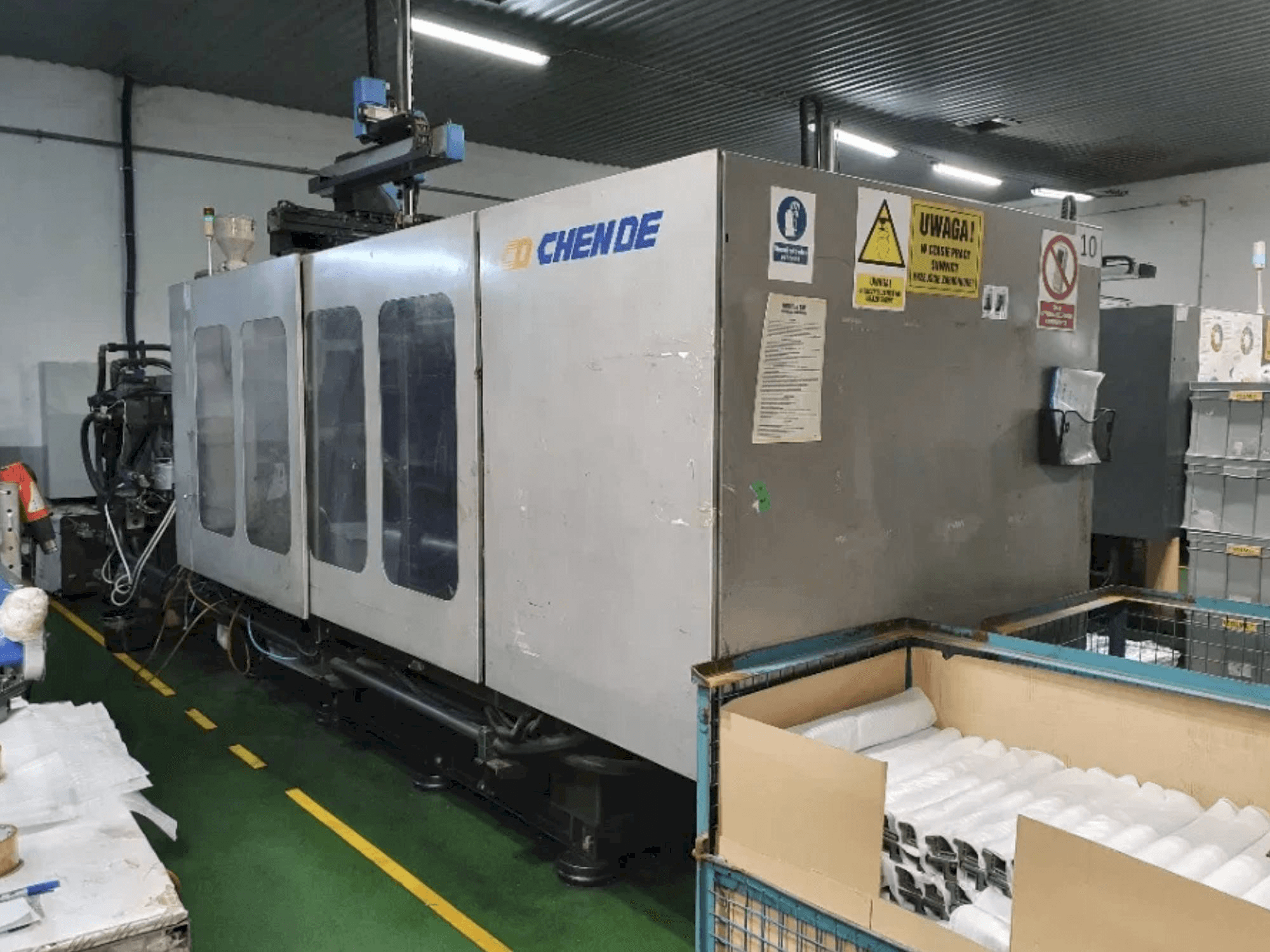 CHENDE CJ480M3V Mašinos vaizdas iš priekio