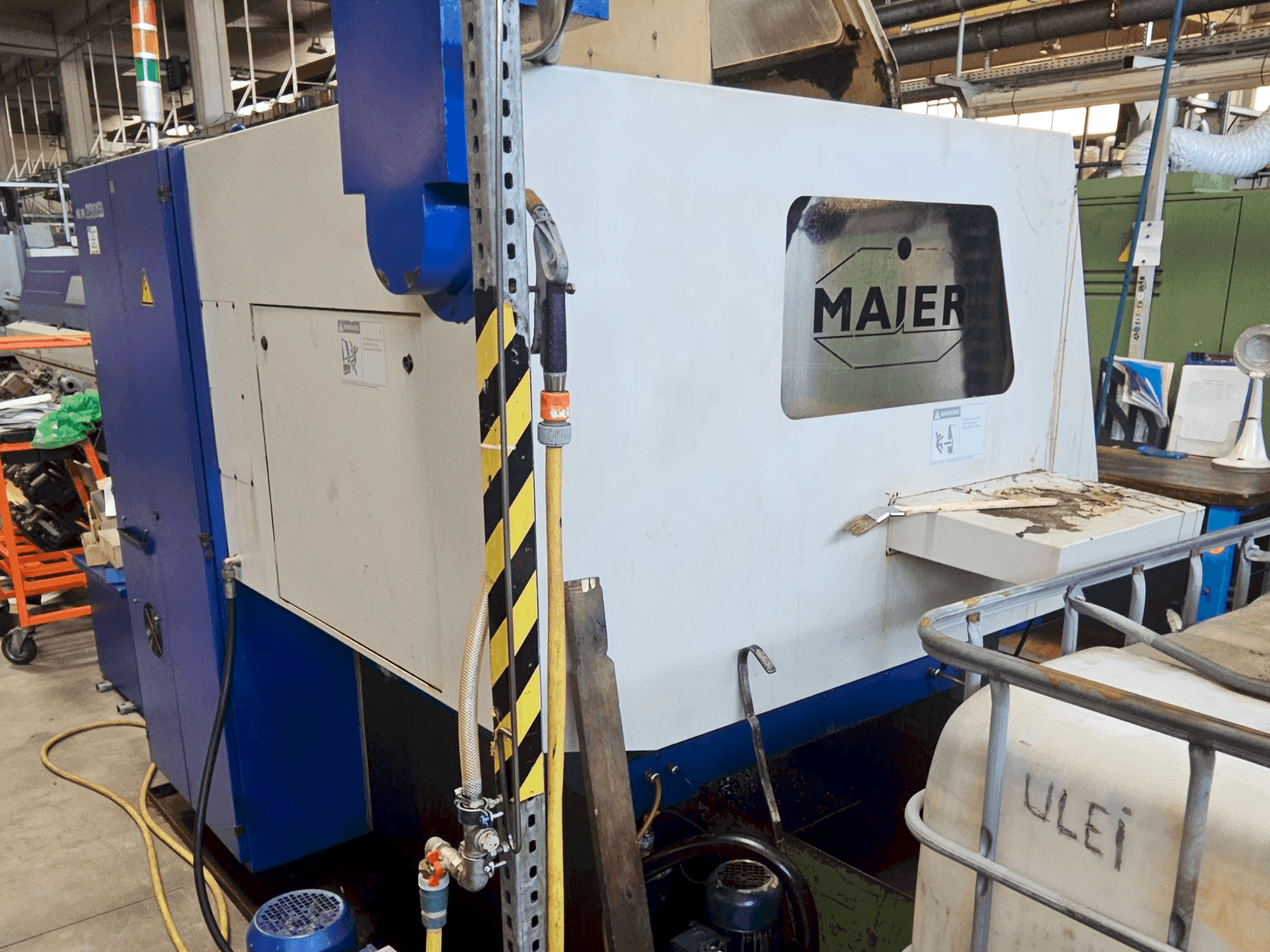 Maier ML 36D Mašinos vaizdas iš priekio