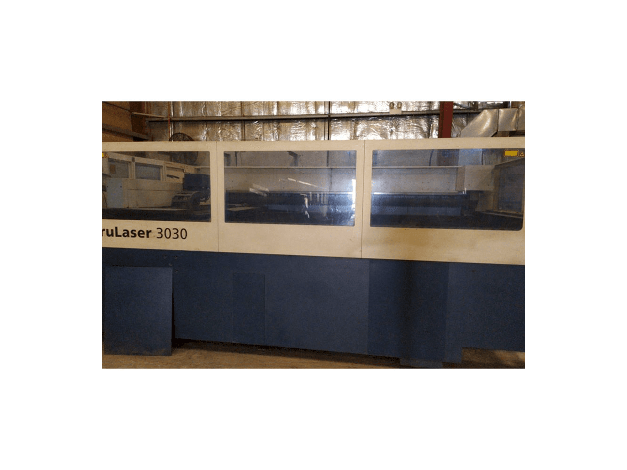 Trumpf TruLaser 3030 Mašinos vaizdas iš priekio