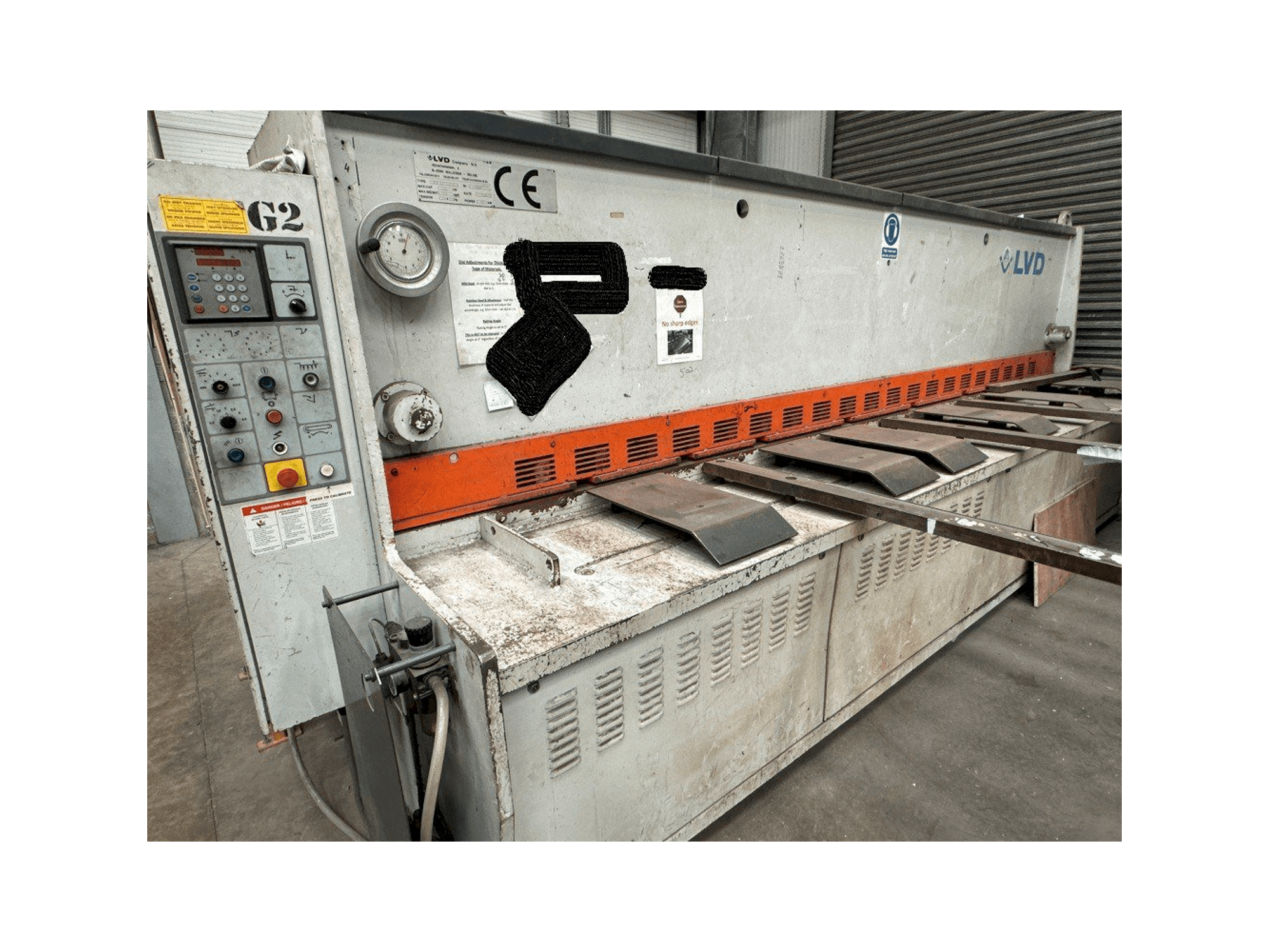 LVD HST-C 40/6 Mašinos vaizdas iš priekio