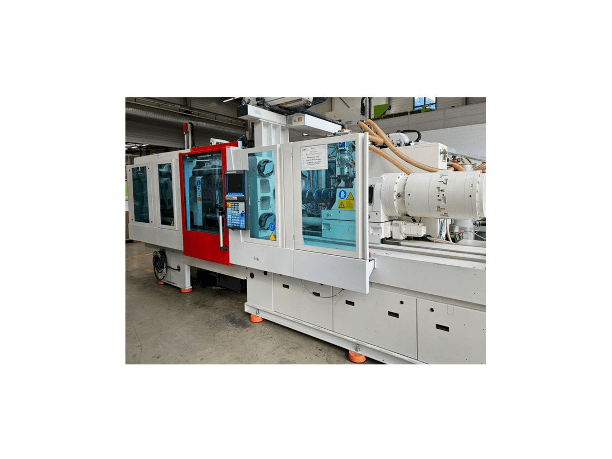 Krauss Maffei EX 160 / 180 mit LRX 100 Mašinos vaizdas iš priekio