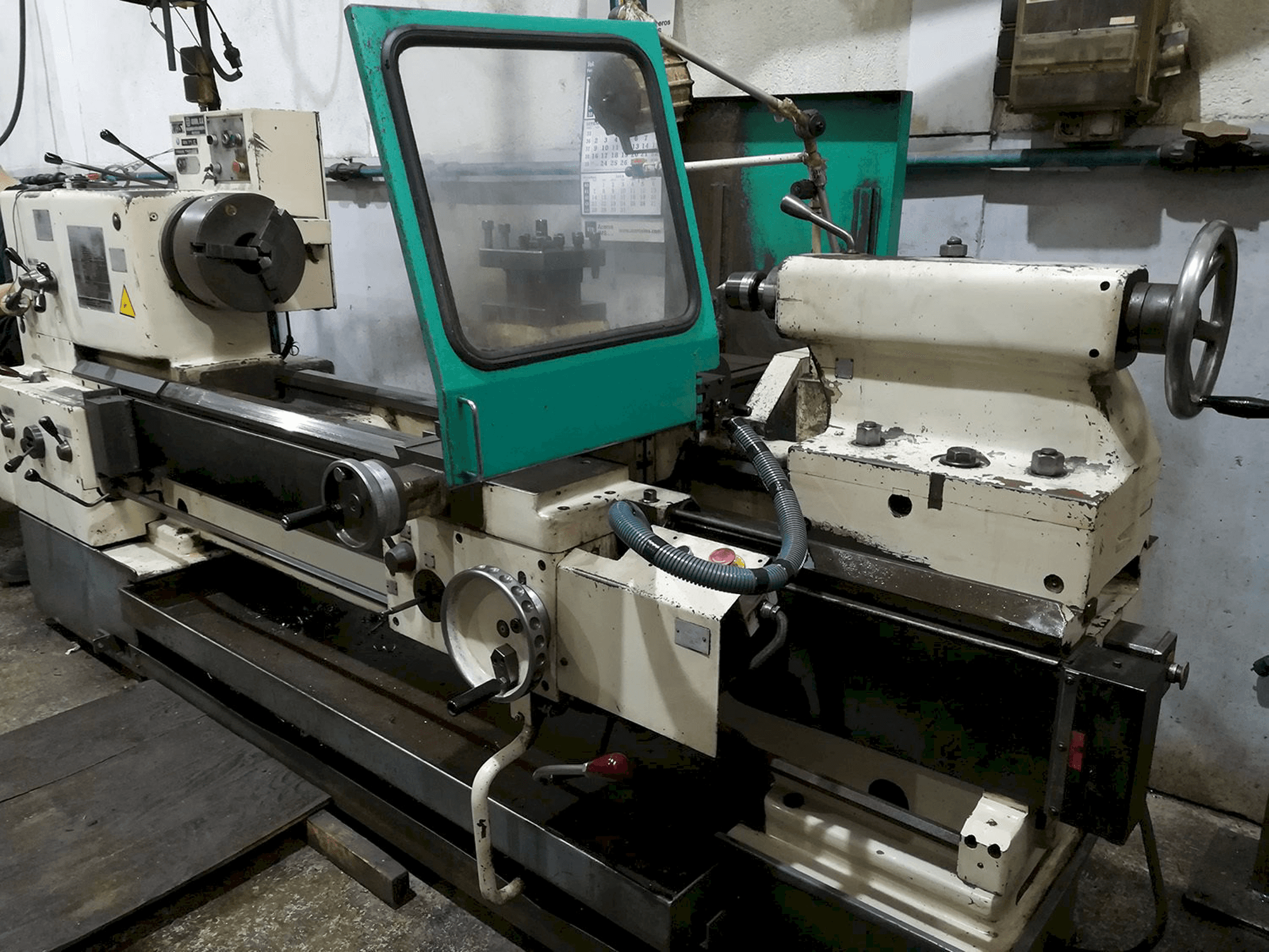 TOS SN 71 C Mašinos vaizdas iš priekio