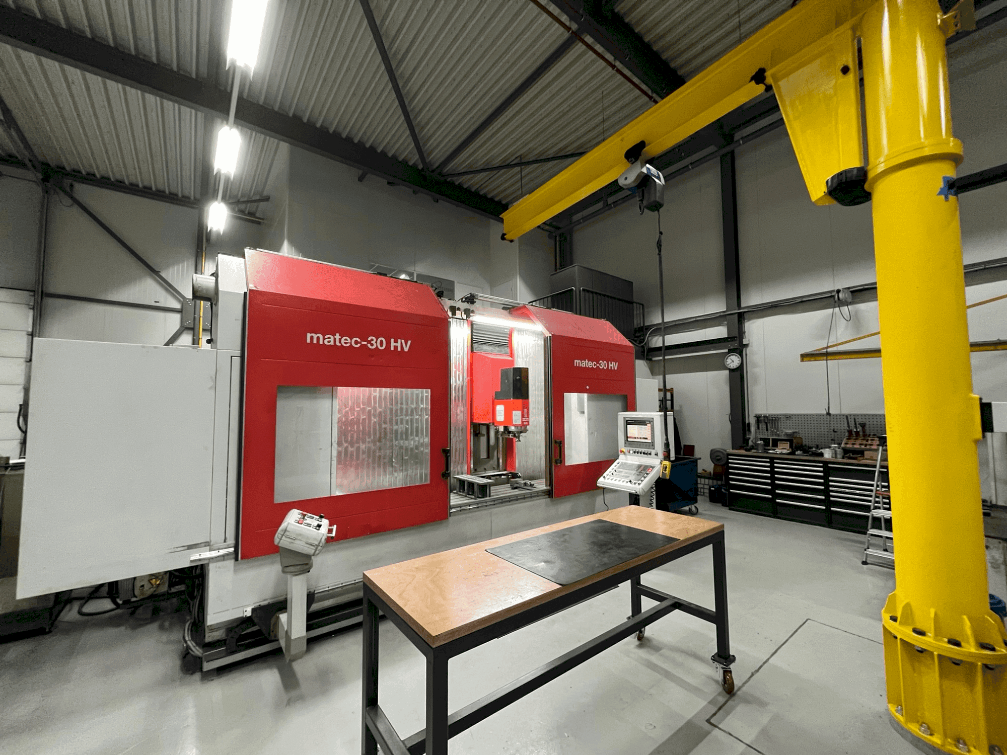 Matec 30-HV Mašinos vaizdas iš priekio