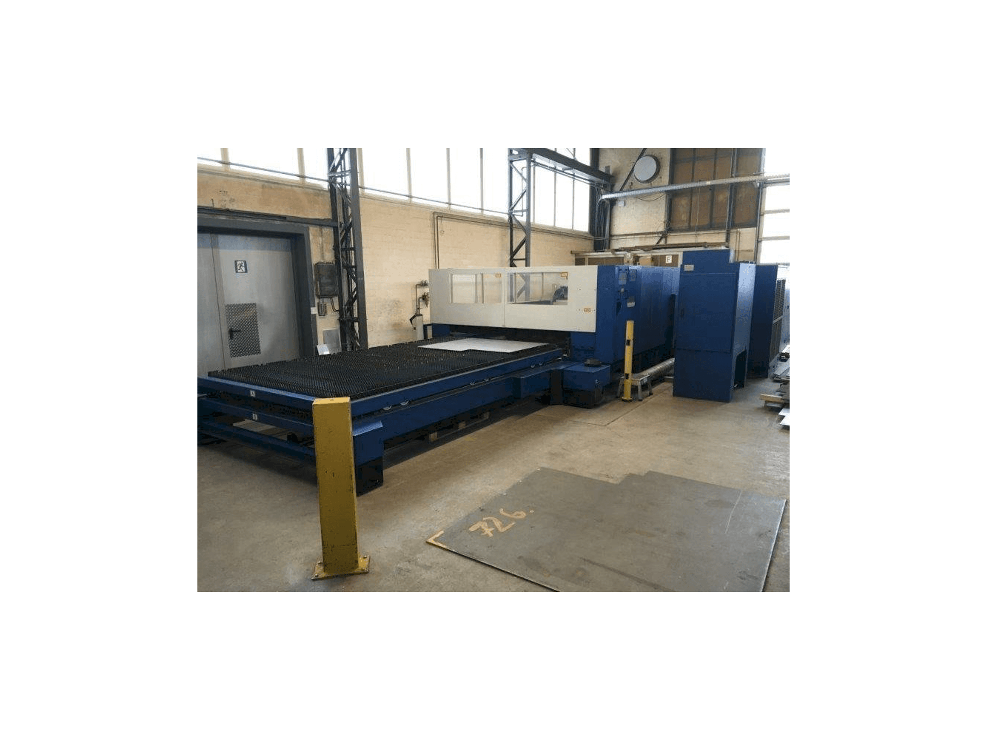 Trumpf TLF 4000 Turbo Mašinos vaizdas iš priekio