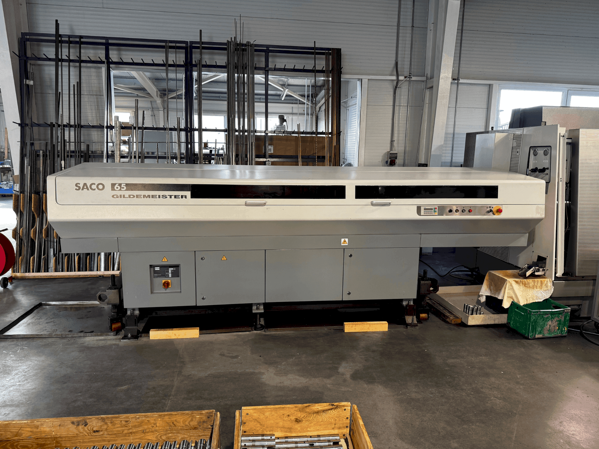 Gildemeister CTX 420 V6 Linear Mašinos vaizdas iš priekio