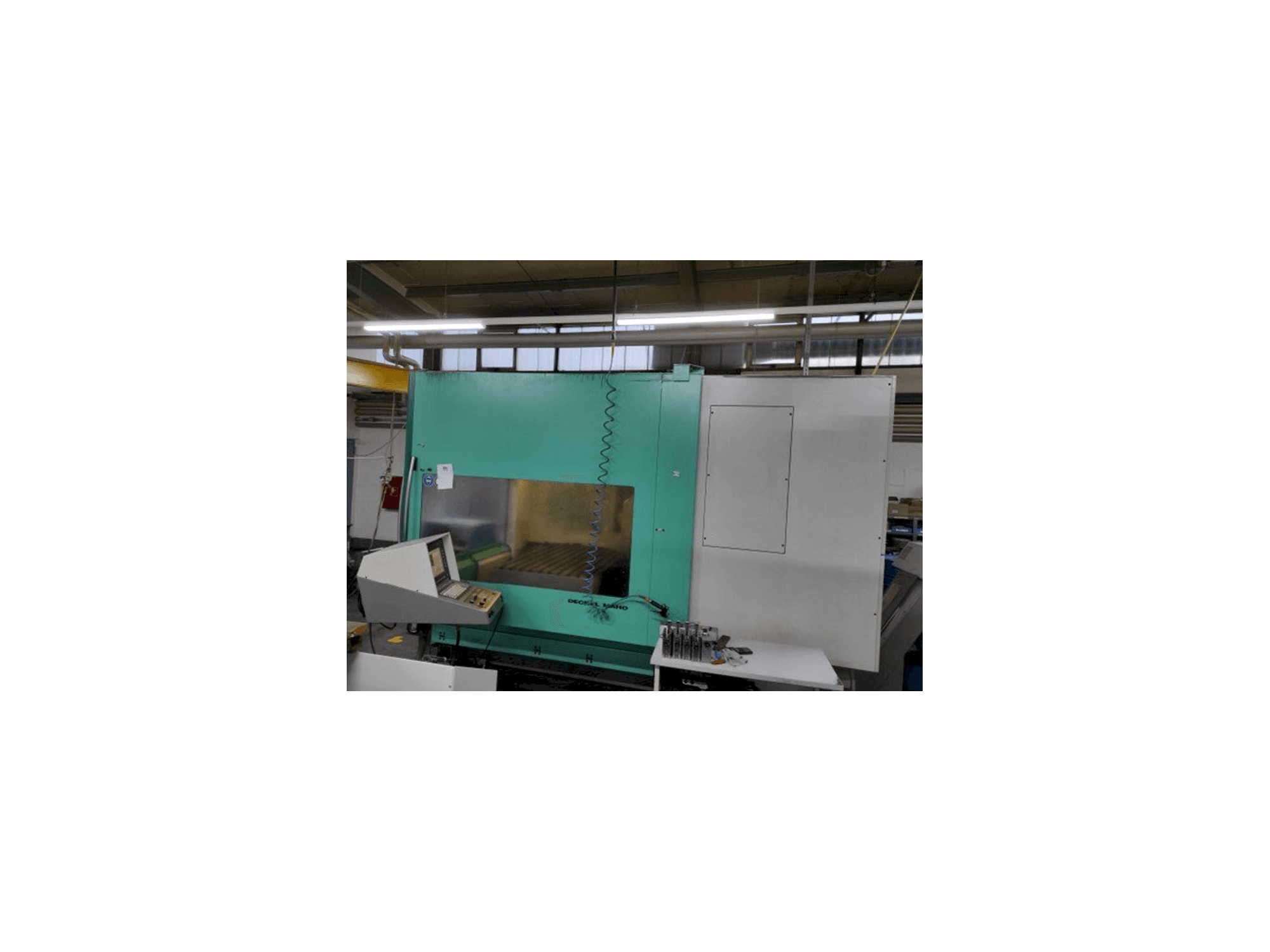 DMG DMU 125 T Mašinos vaizdas iš priekio