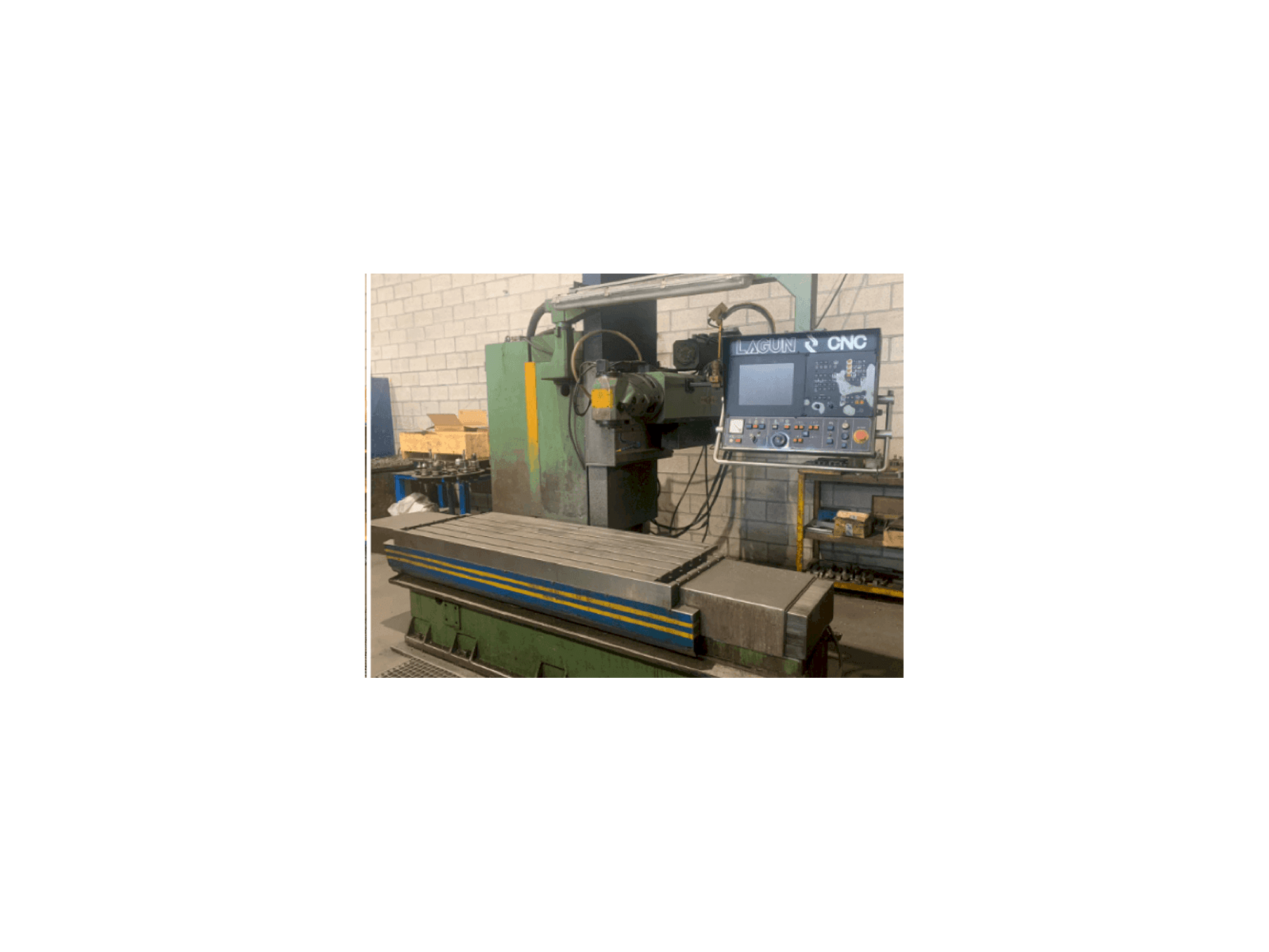 LAGUN FBF 1800 Mašinos vaizdas iš priekio