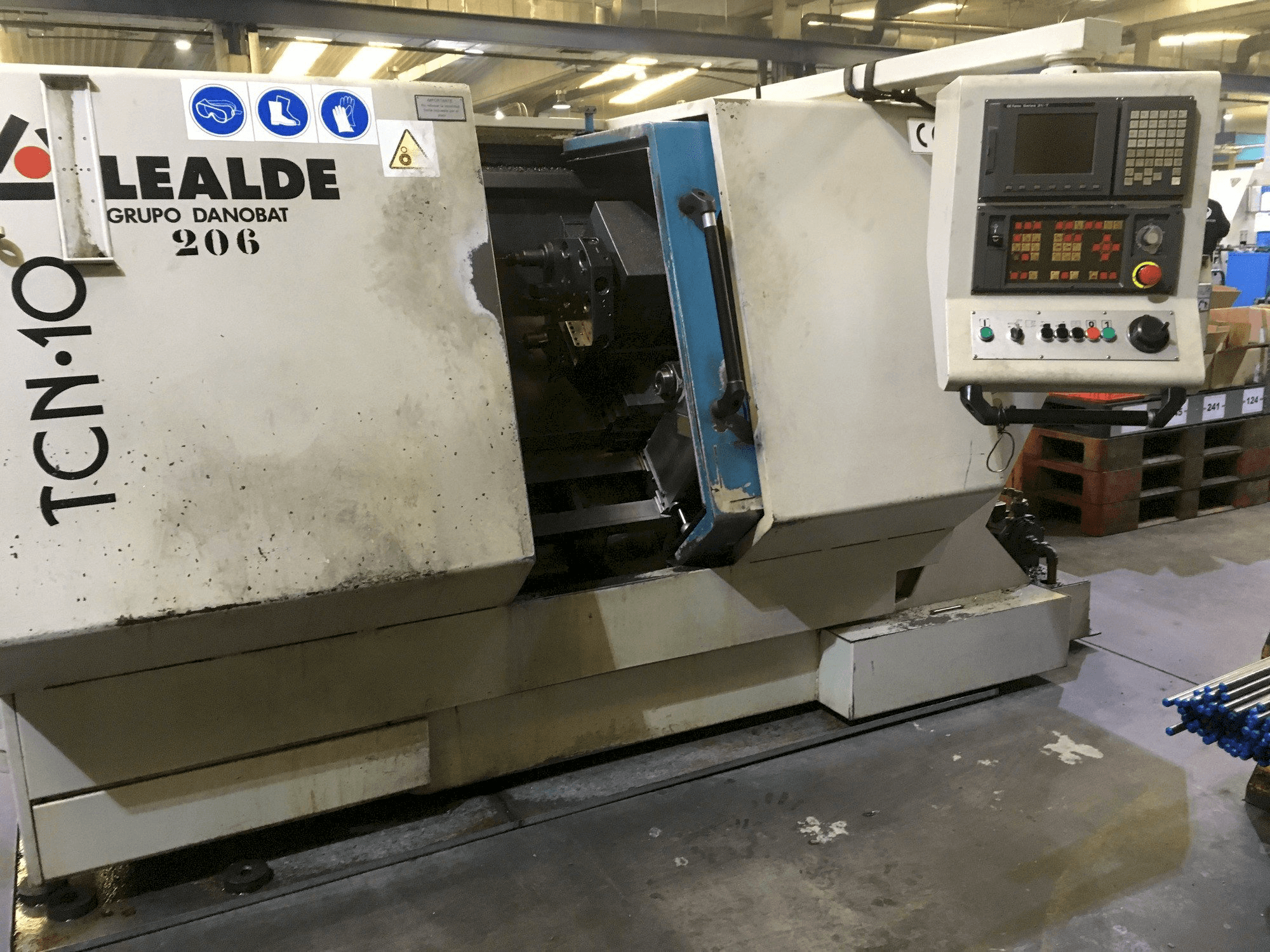 Lealde TCN10 Mašinos vaizdas iš priekio