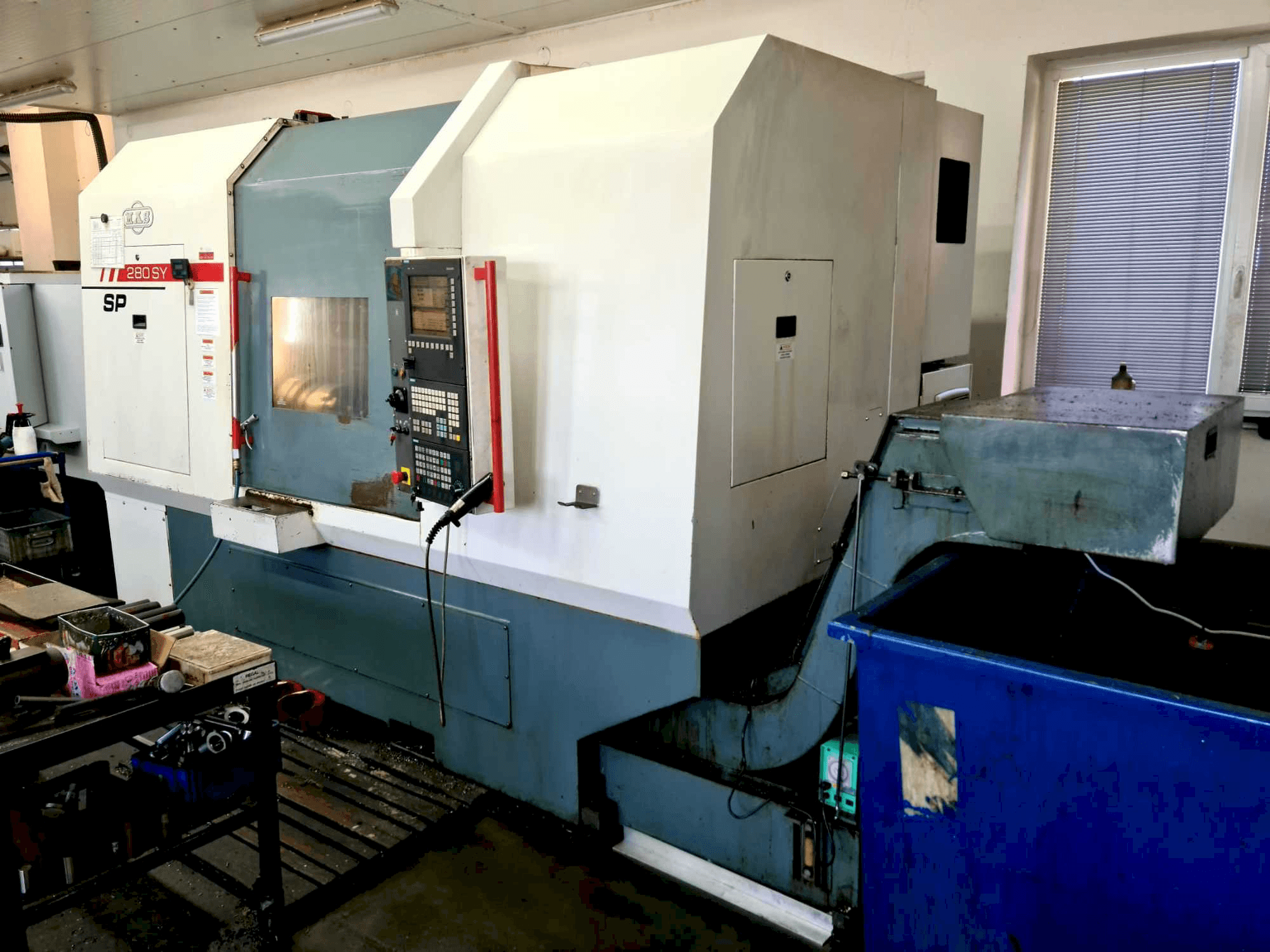 KOVOSVIT MAS SP 280 SY Mašinos vaizdas iš priekio