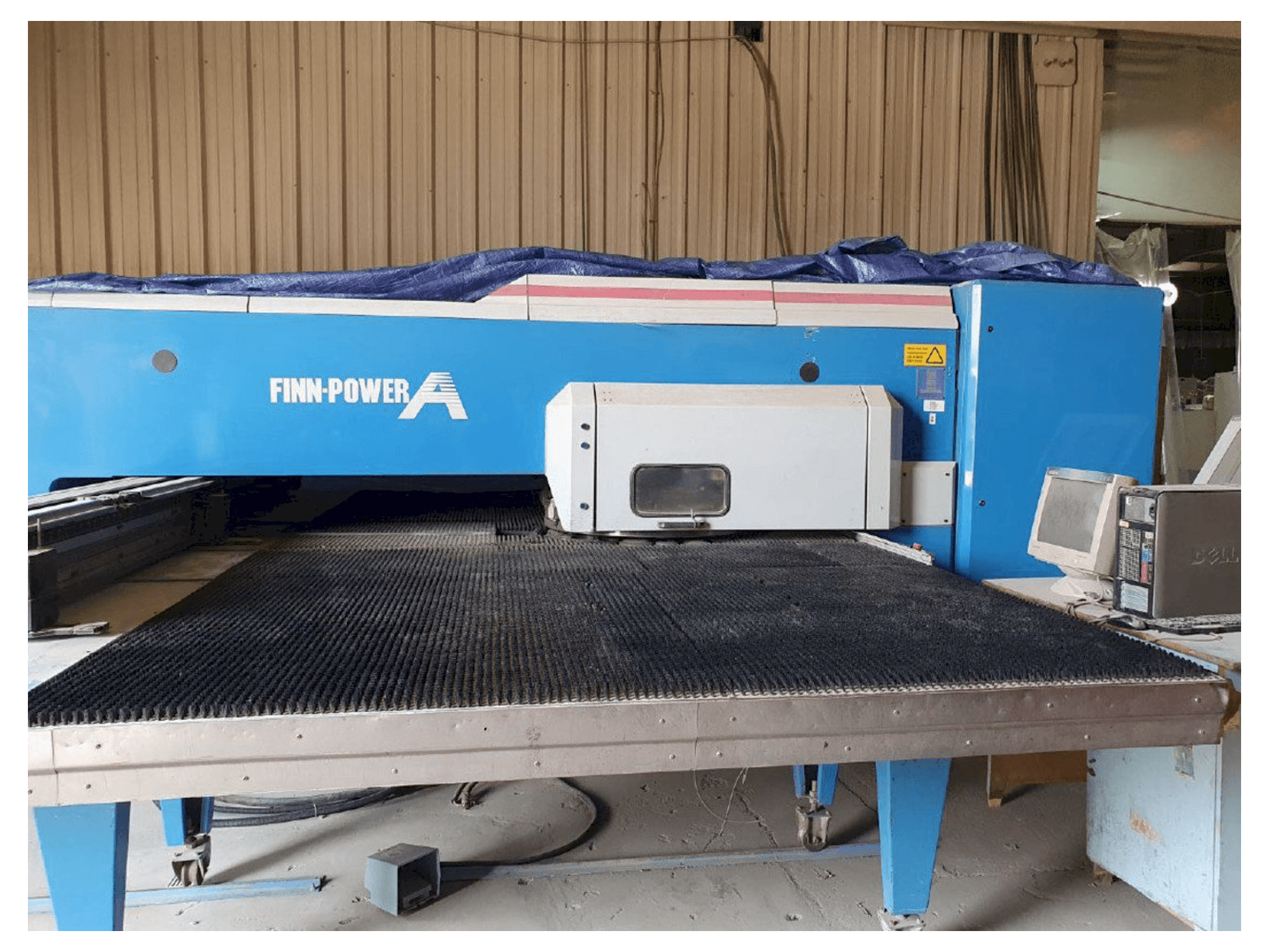 Finn-Power A5-5 FB Mašinos vaizdas iš priekio