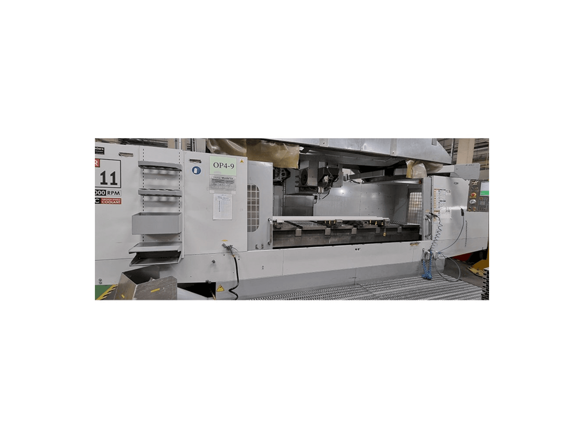 HAAS VR–11BHE Mašinos vaizdas iš priekio
