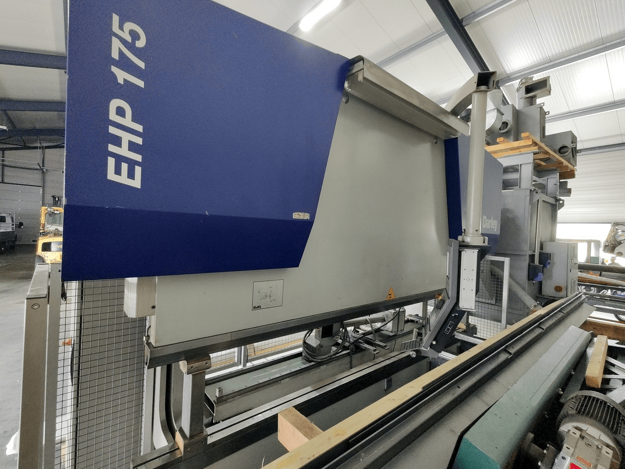 Darley EHP 175.31/25 Mašinos kairės pusės vaizdas