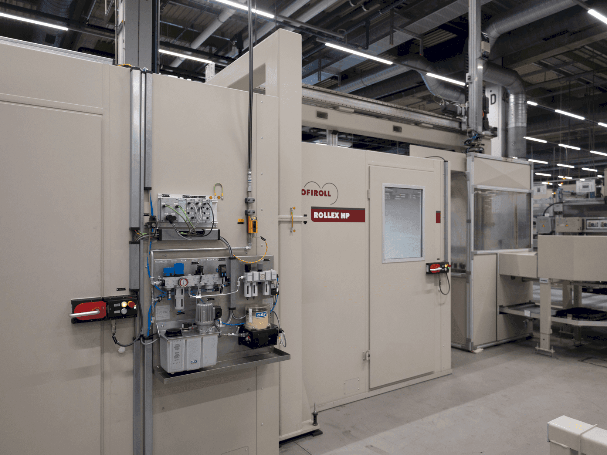 PROFIROLL ROLLEX HP Mašinos vaizdas iš priekio