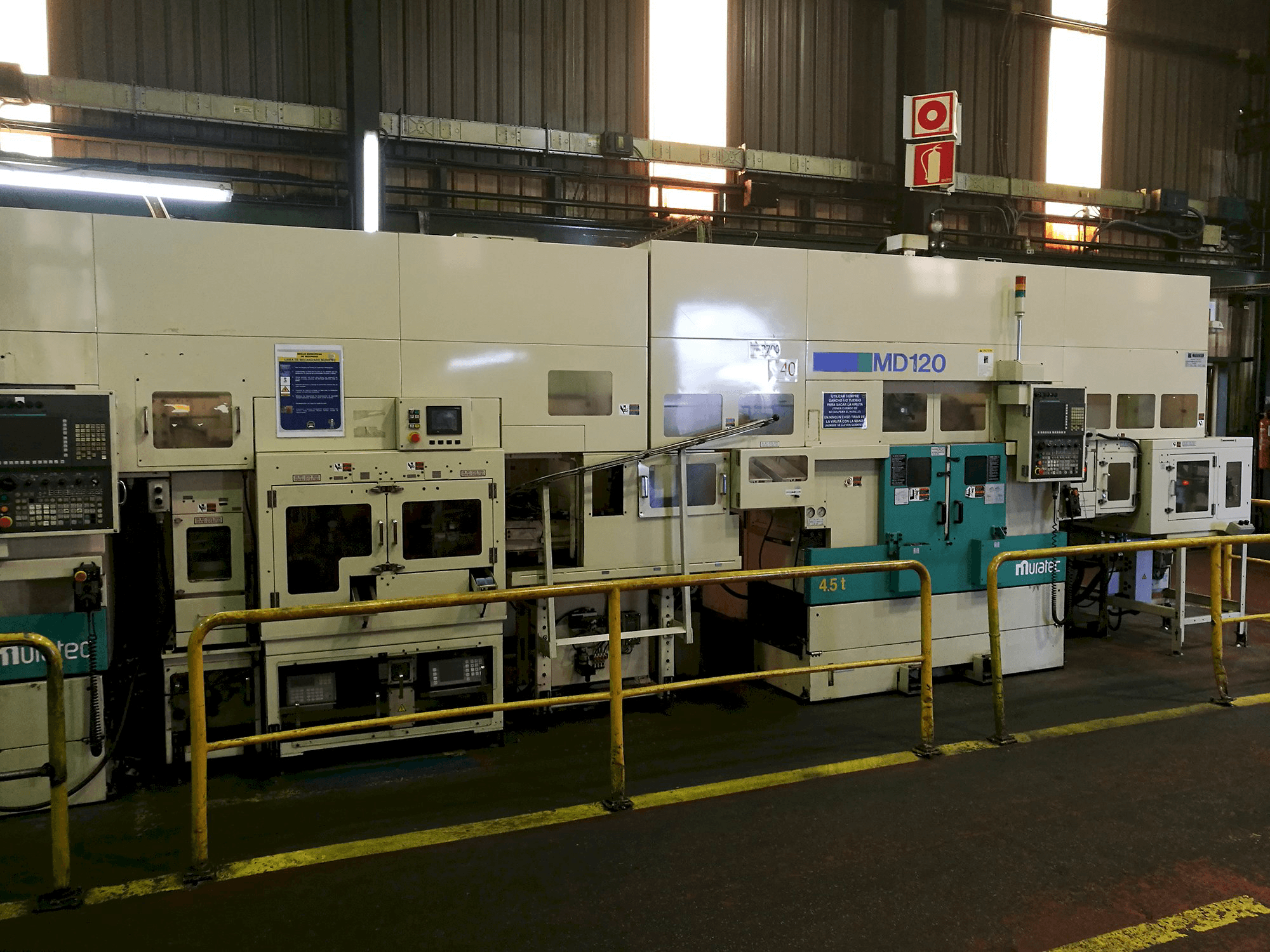 MURATA Muratec MD 120 Mašinos vaizdas iš priekio