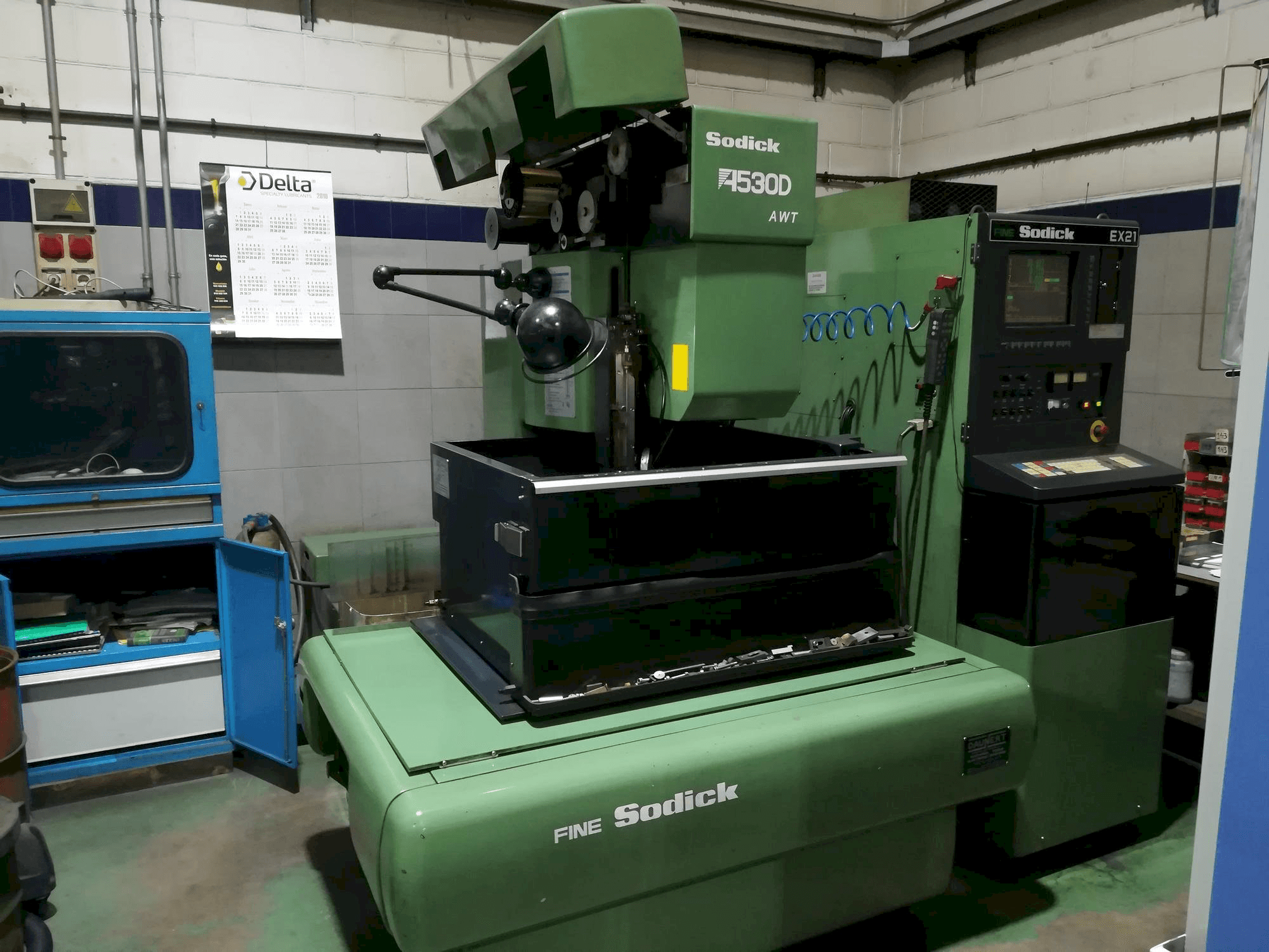 Sodick A-530D Mašinos vaizdas iš priekio