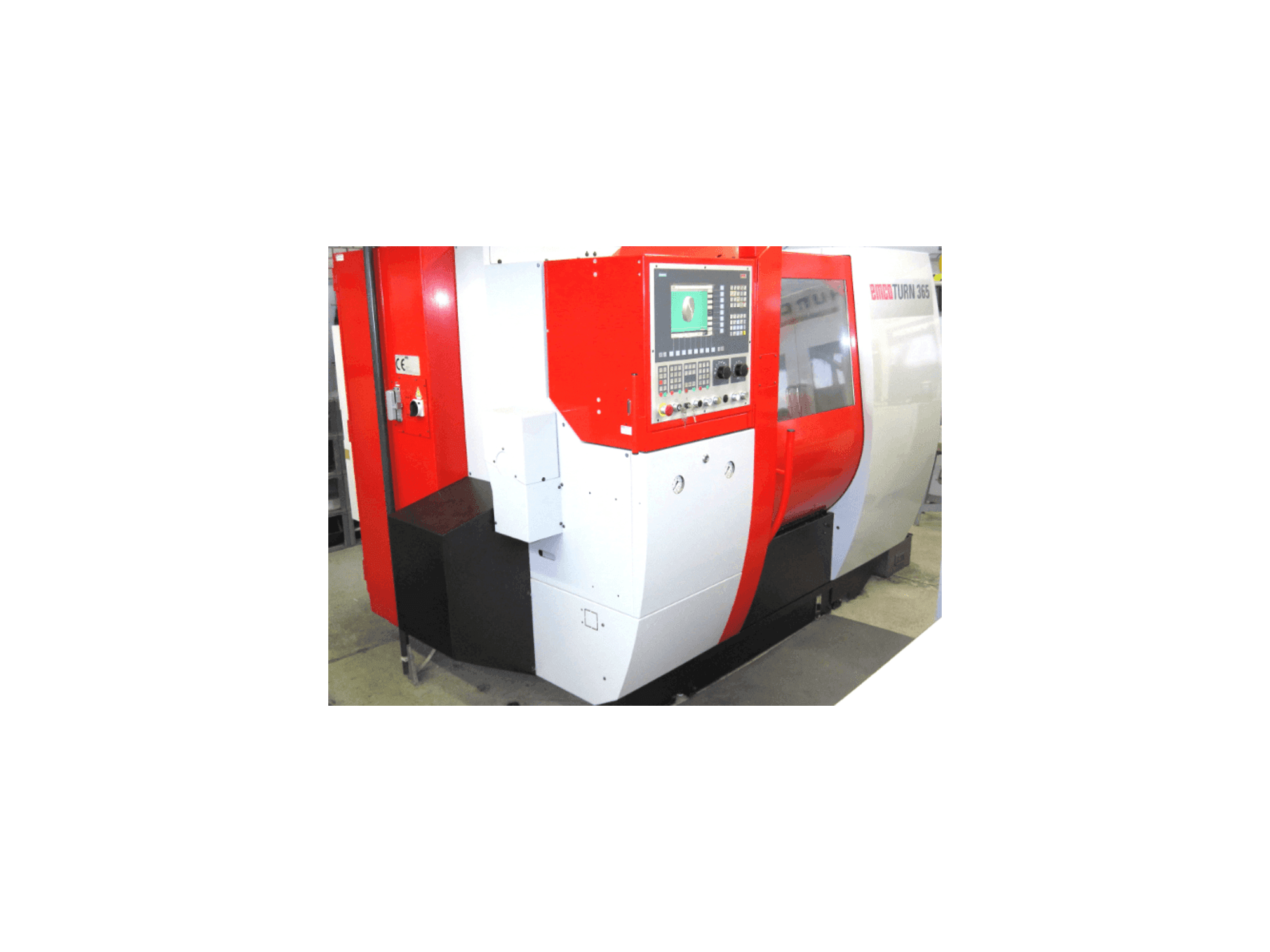 EMCO turn 365 tcmy Mašinos vaizdas iš priekio