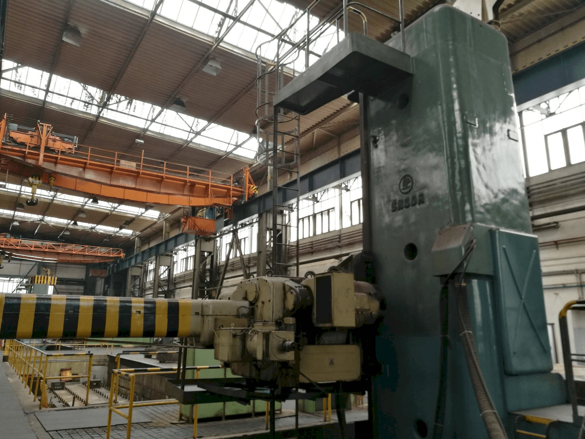 SKODA WDA 200 Mašinos vaizdas iš priekio