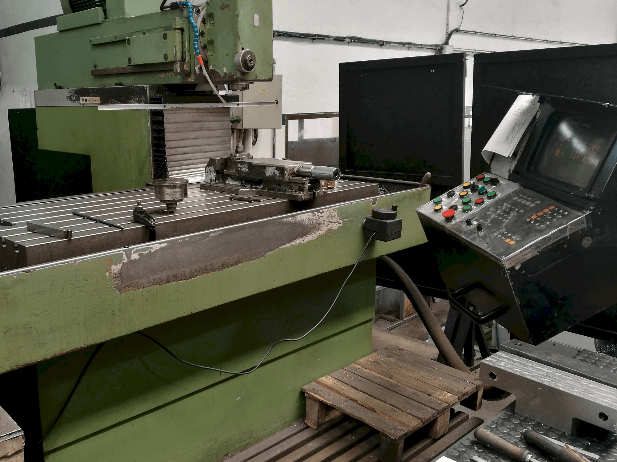 Metba MB50-D Mašinos vaizdas iš priekio