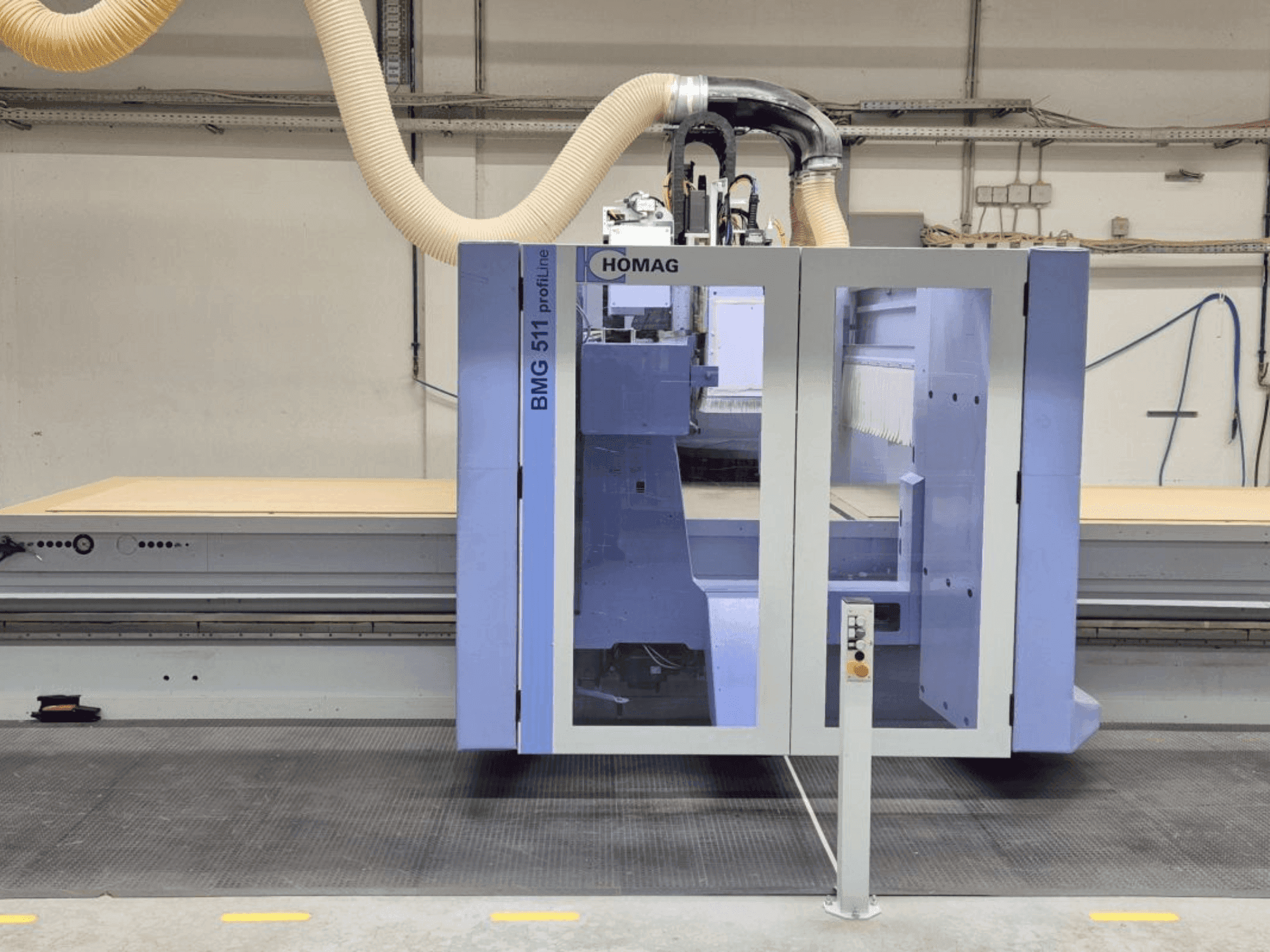 HOMAG PROFI BMG 511/60/12/R (2015) Mašinos vaizdas iš priekio