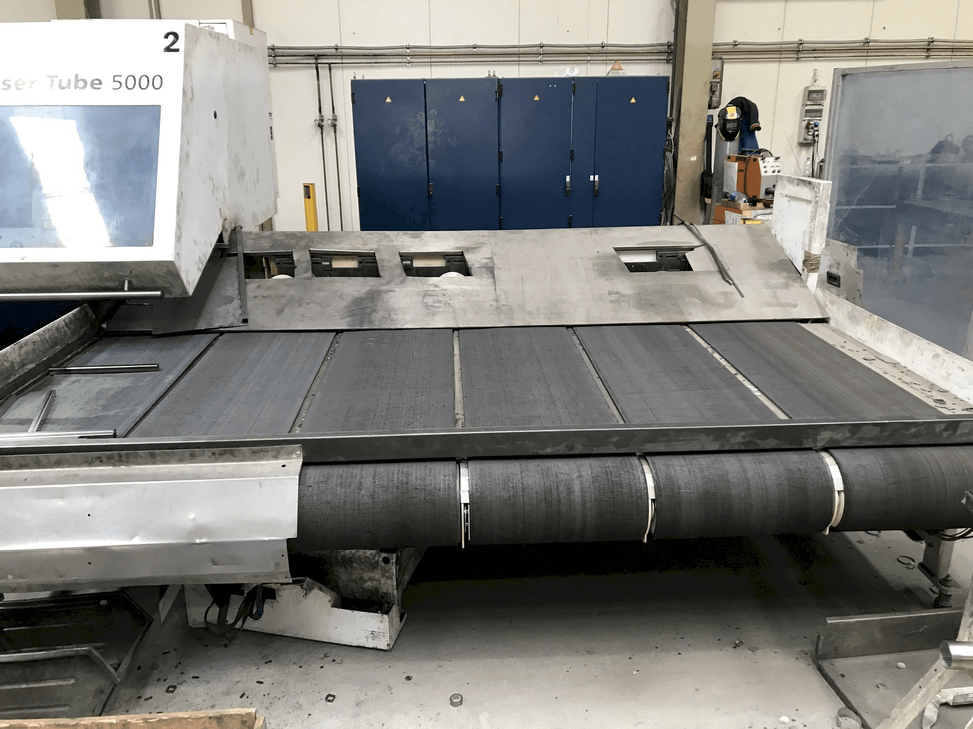 Trumpf TruLaser Tube 5000 Mašinos vaizdas iš priekio