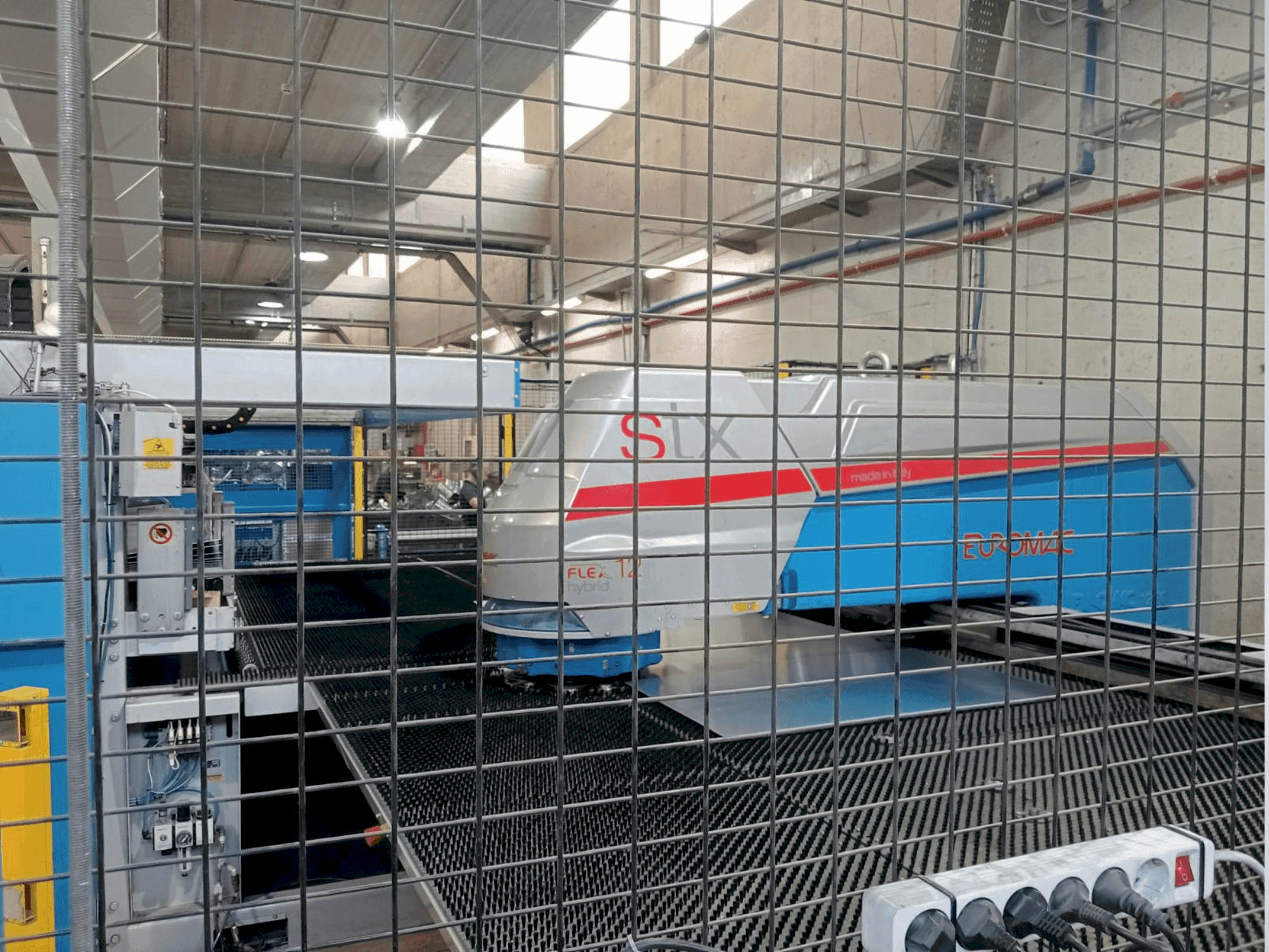 Euromac 1250 STX Flex 12 Hybrid Mašinos vaizdas iš priekio