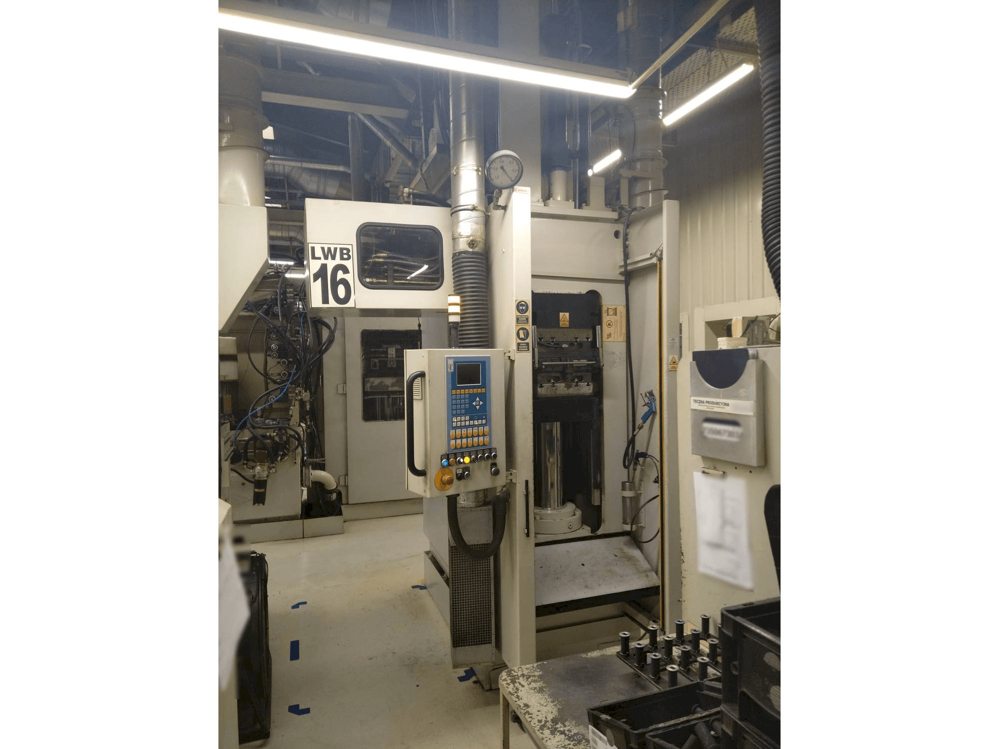 LWB STEINL VRE 1100/1000 Mašinos vaizdas iš priekio