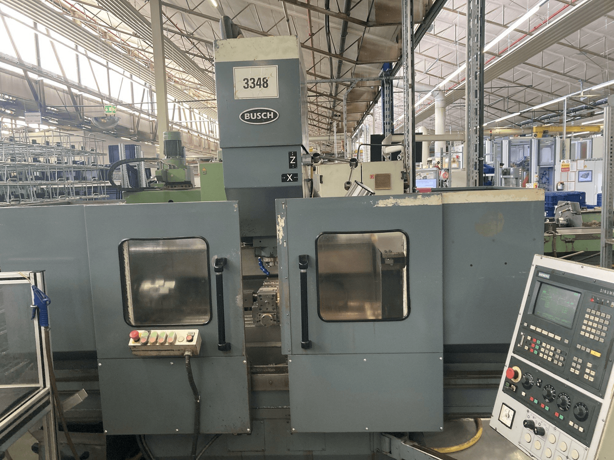 BUSCH FB 1- 150 Mašinos vaizdas iš priekio