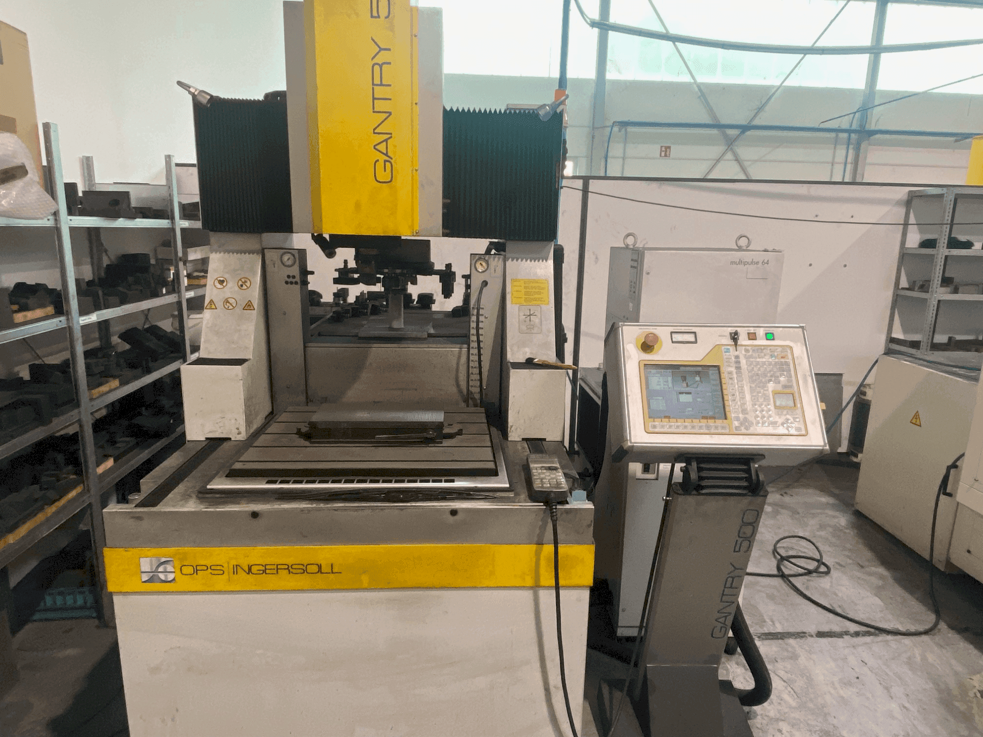 OPS INGERSOLL Gantry 500 Mašinos vaizdas iš priekio