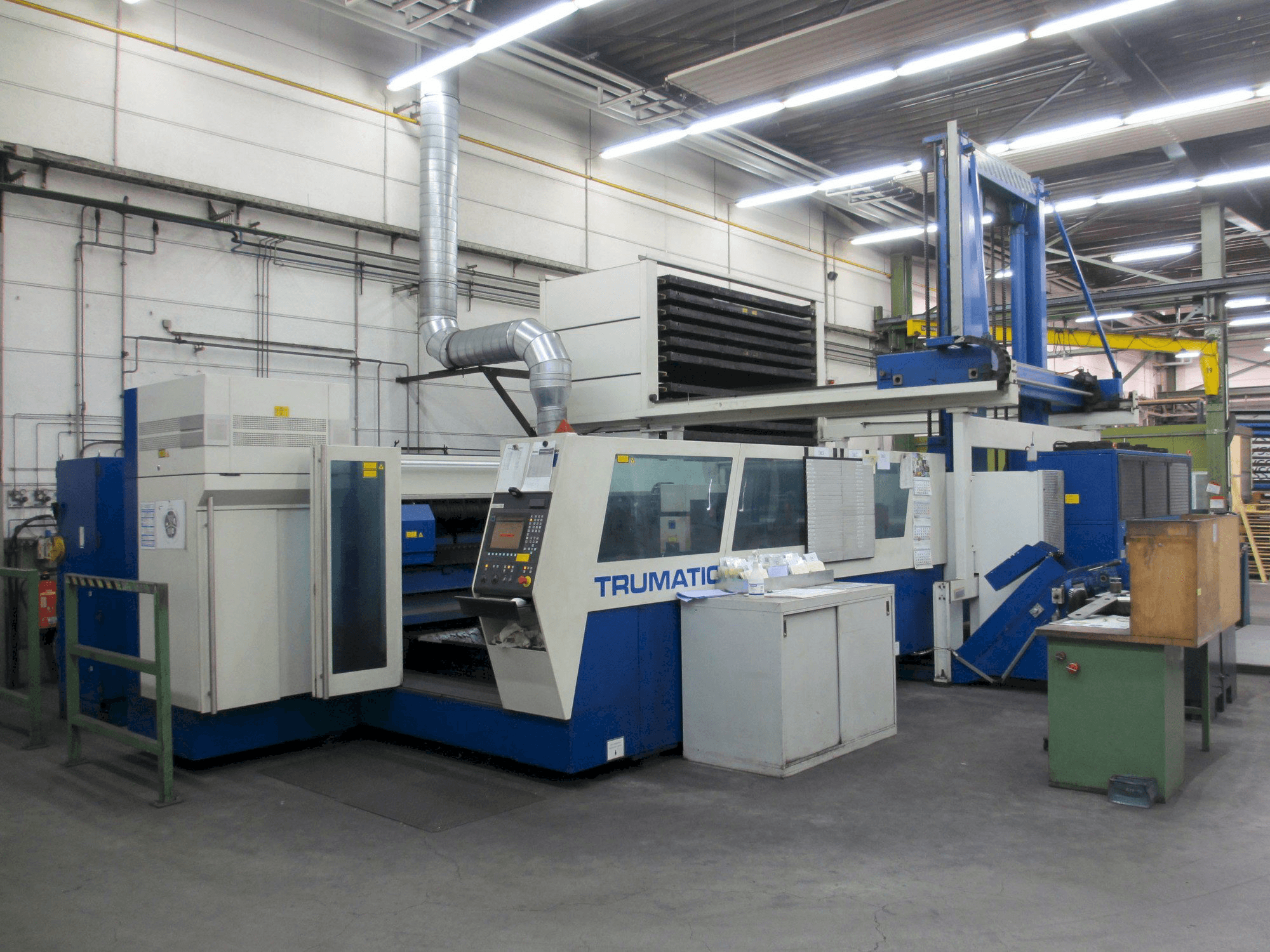 Trumpf Trumatic L 3050 Mašinos vaizdas iš priekio