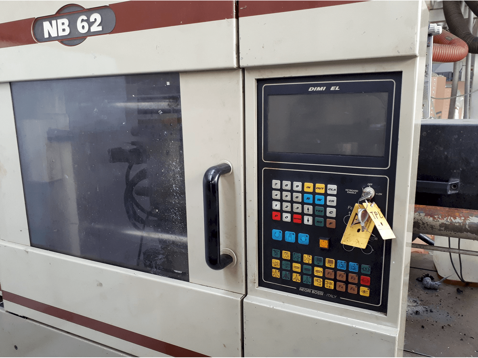 Negri Bossi Mašinos dešinės pusės vaizdasNB 62