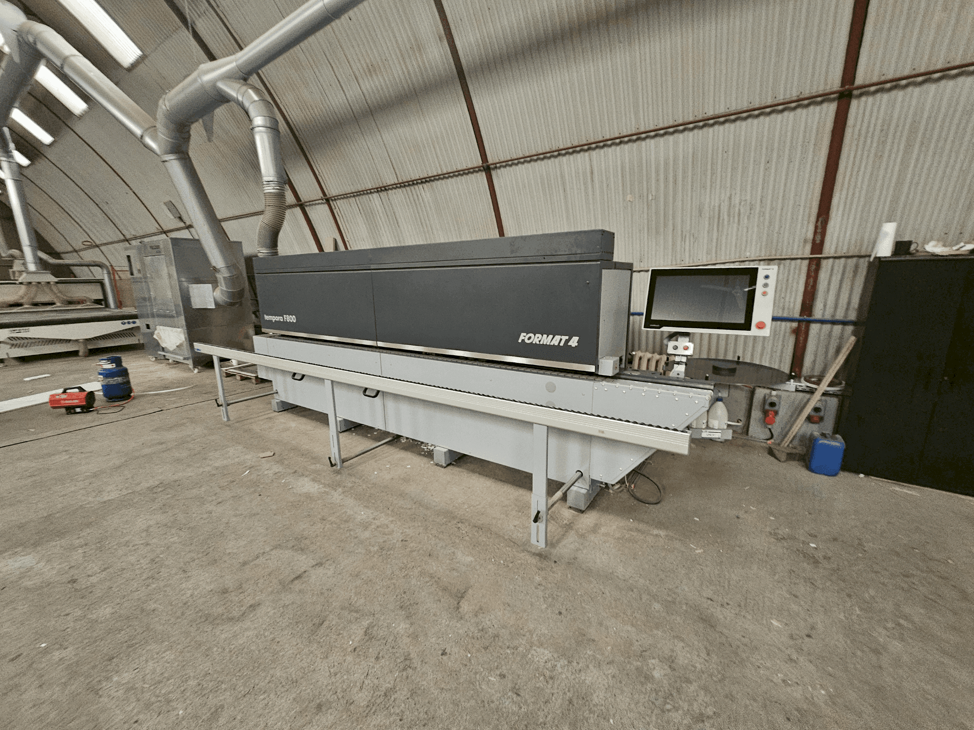 FORMAT4 Tempora F800 60.12/2 E Mašinos vaizdas iš priekio