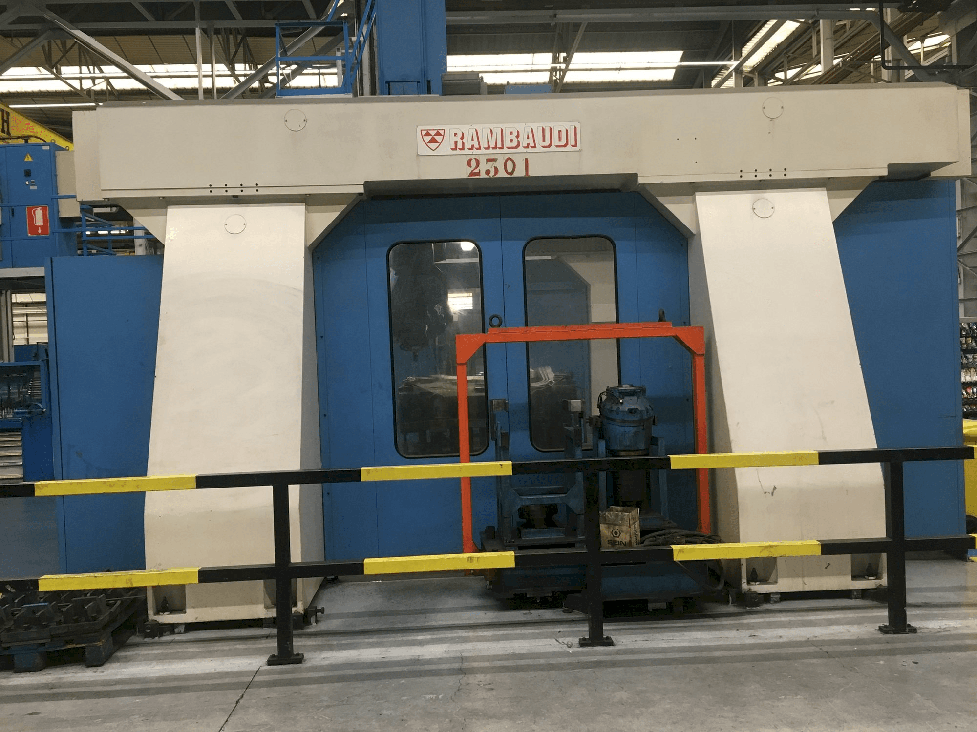 Rambaudi Ramspeed H 40L Mašinos vaizdas iš priekio