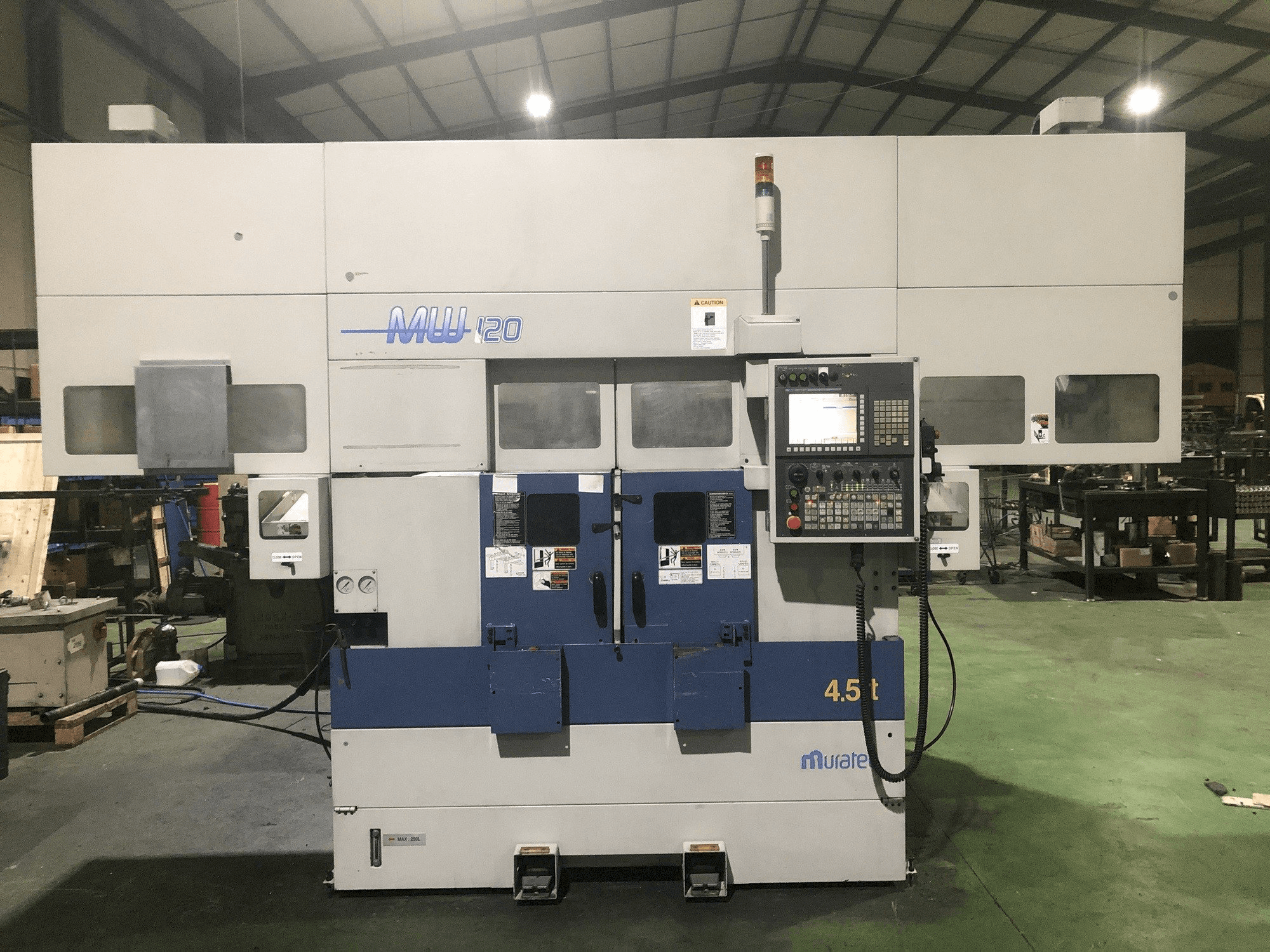 Muratec MW 120 GT Mašinos vaizdas iš priekio