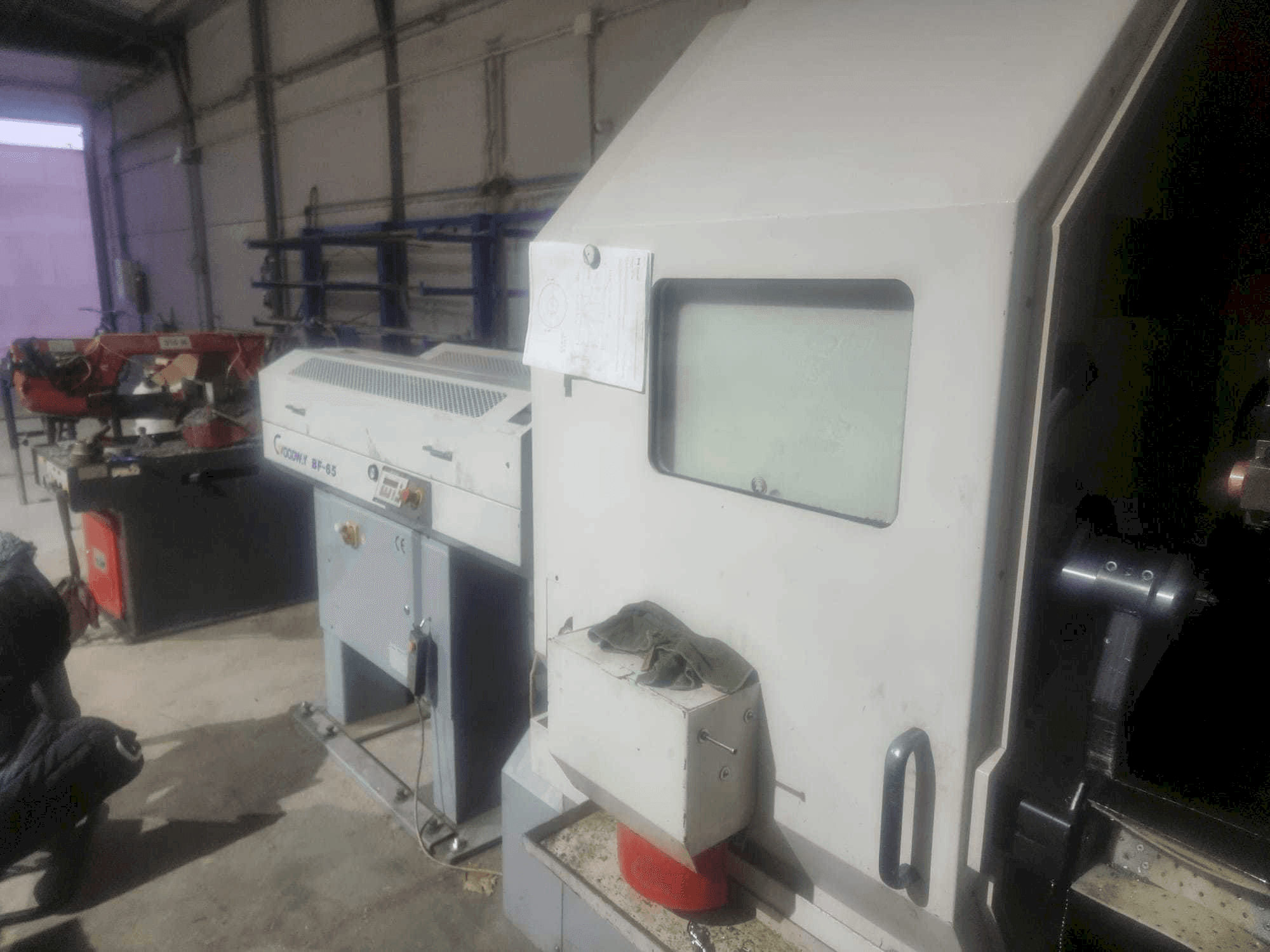 Goodway MSY 280 Mašinos vaizdas iš dešinės pusės