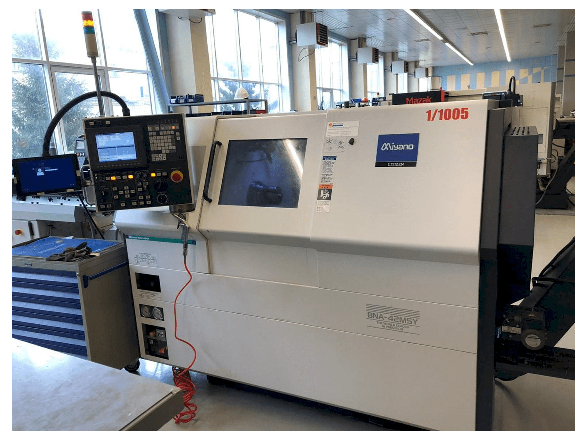 Miyano BNA-42MSY Mašinos vaizdas iš priekio