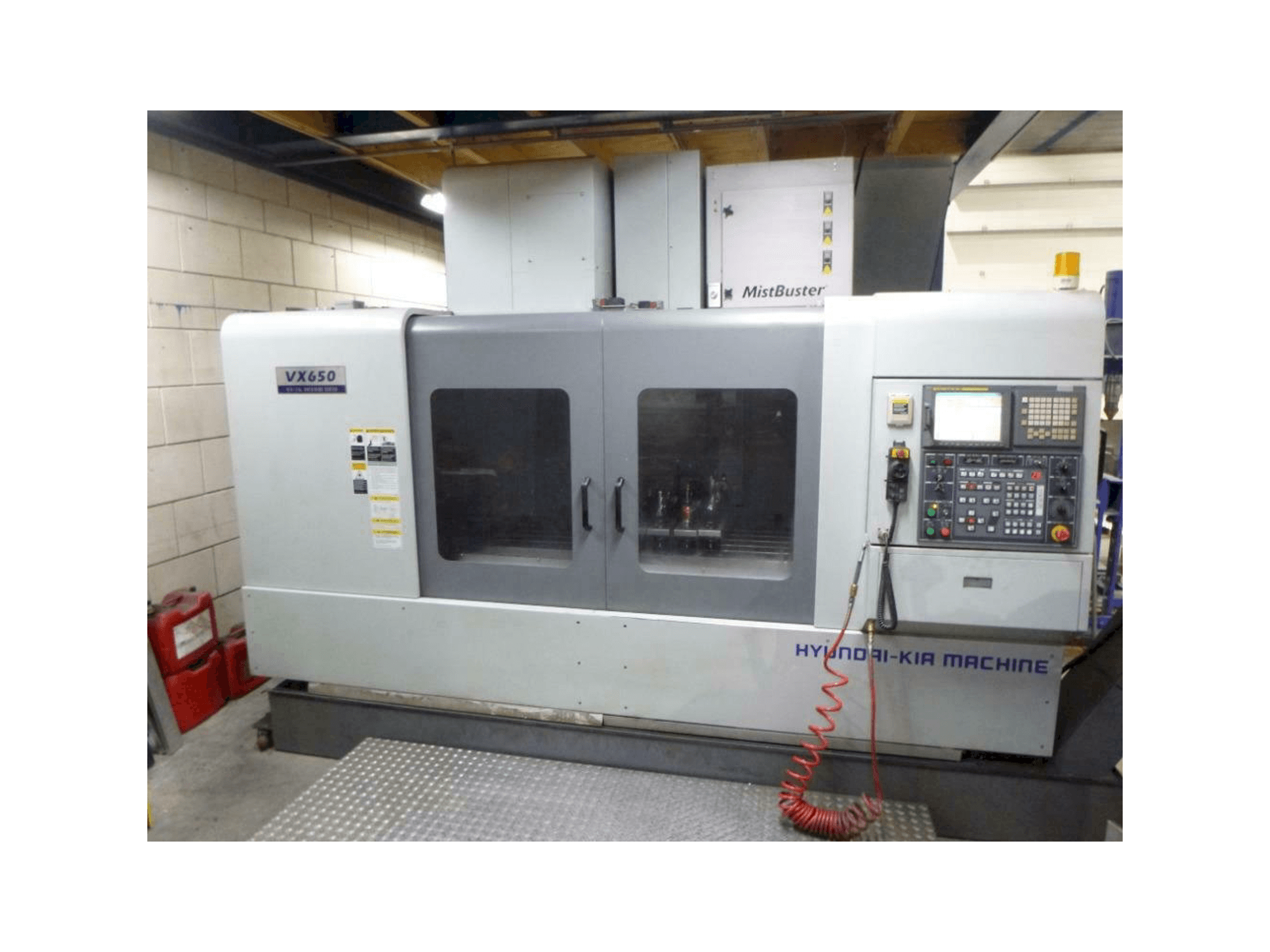 Hyundai Kia VX-650 Mašinos vaizdas iš priekio