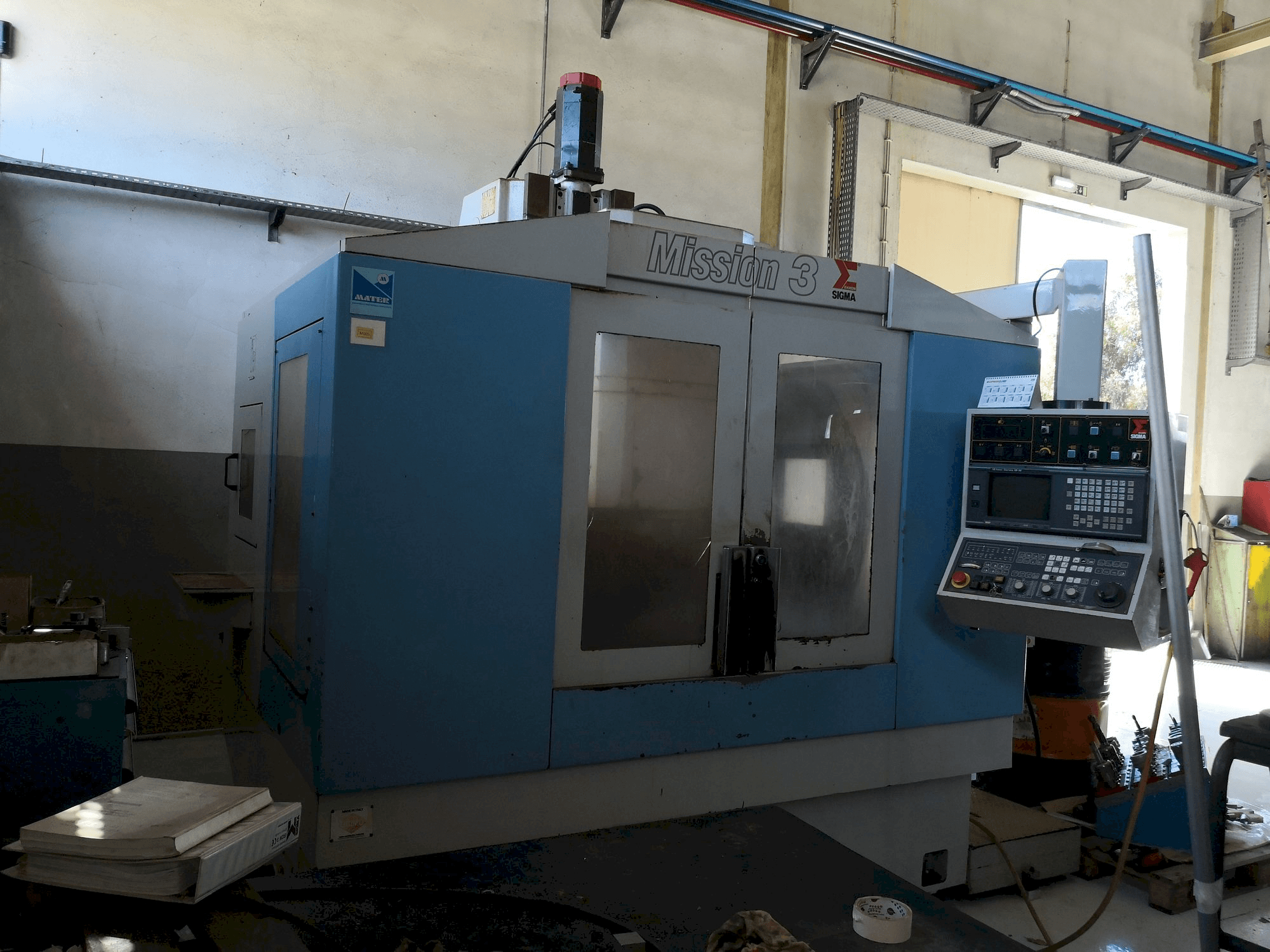 Sigma Mission 3 Mašinos vaizdas iš priekio