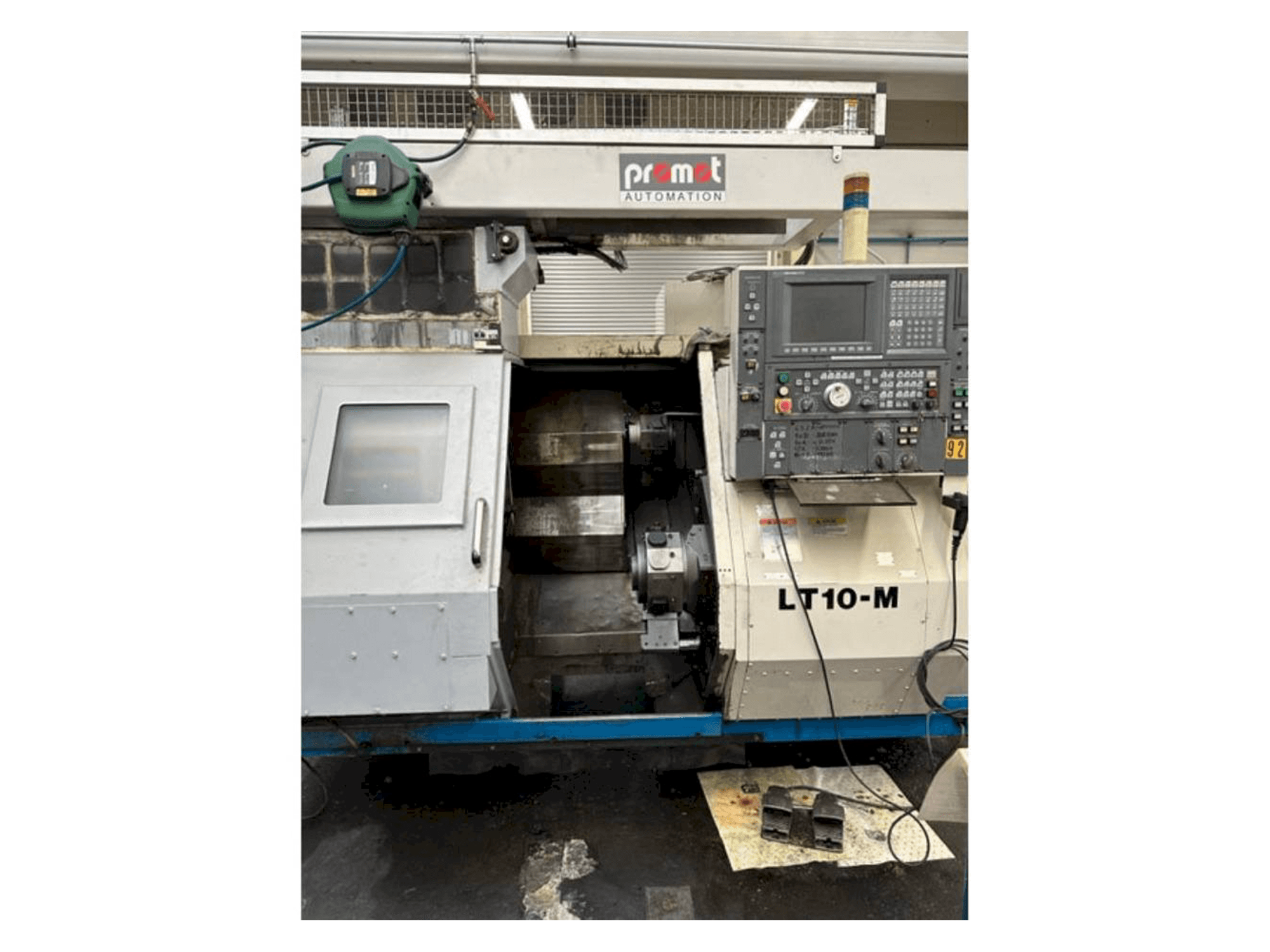 Okuma LT10 Mašinos vaizdas iš priekio