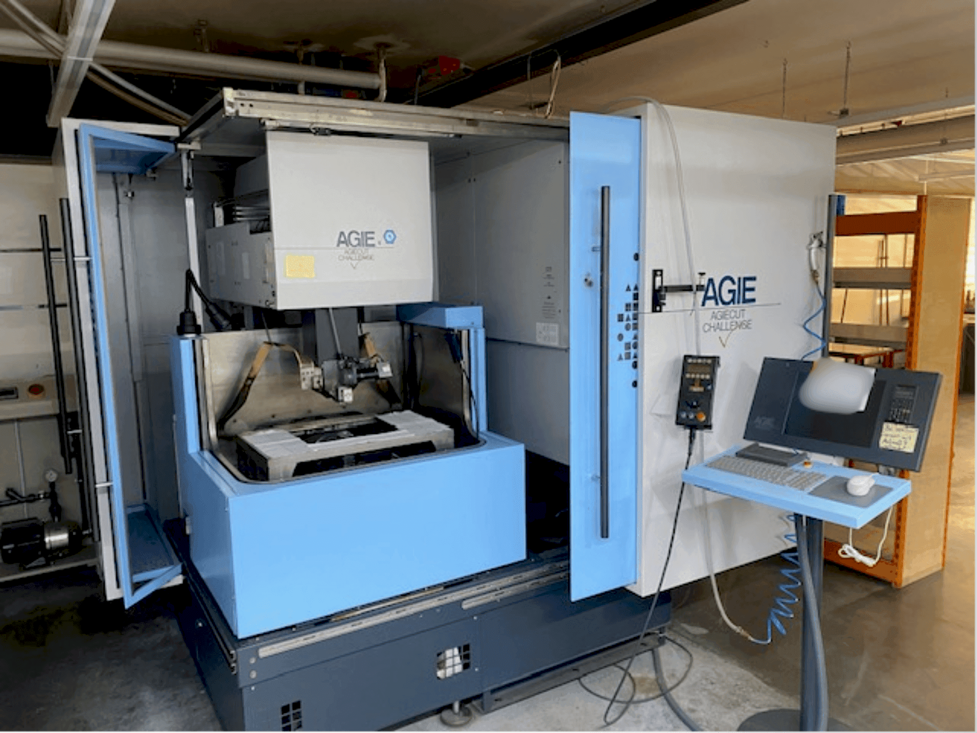 AGIE Agiecut Challenge V2 Mašinos vaizdas iš priekio