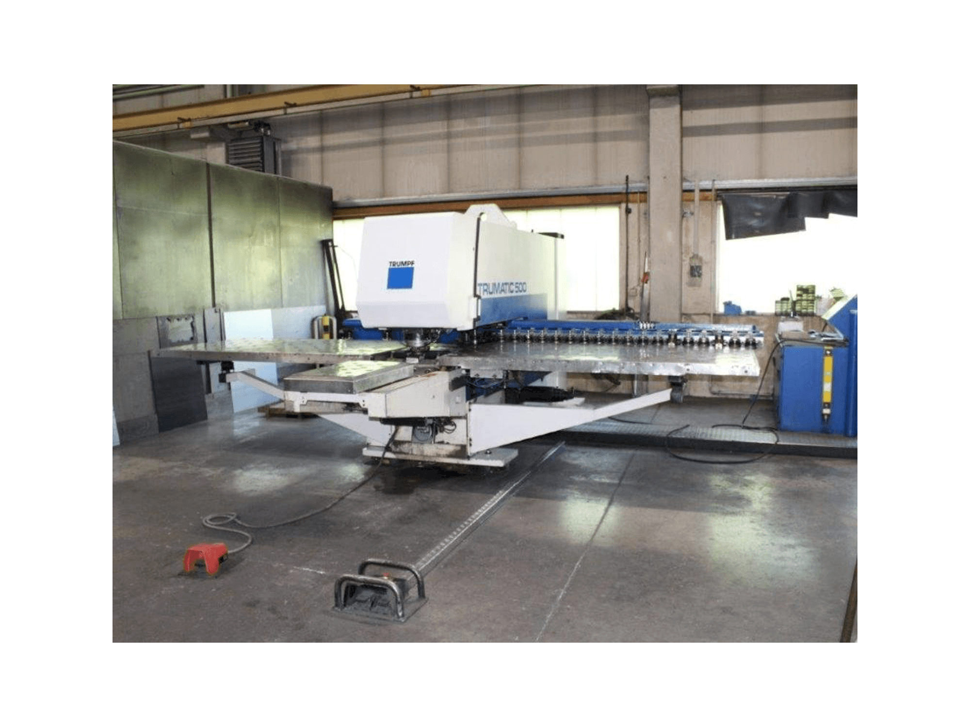 Trumpf Trumatic 500 Mašinos vaizdas iš priekio