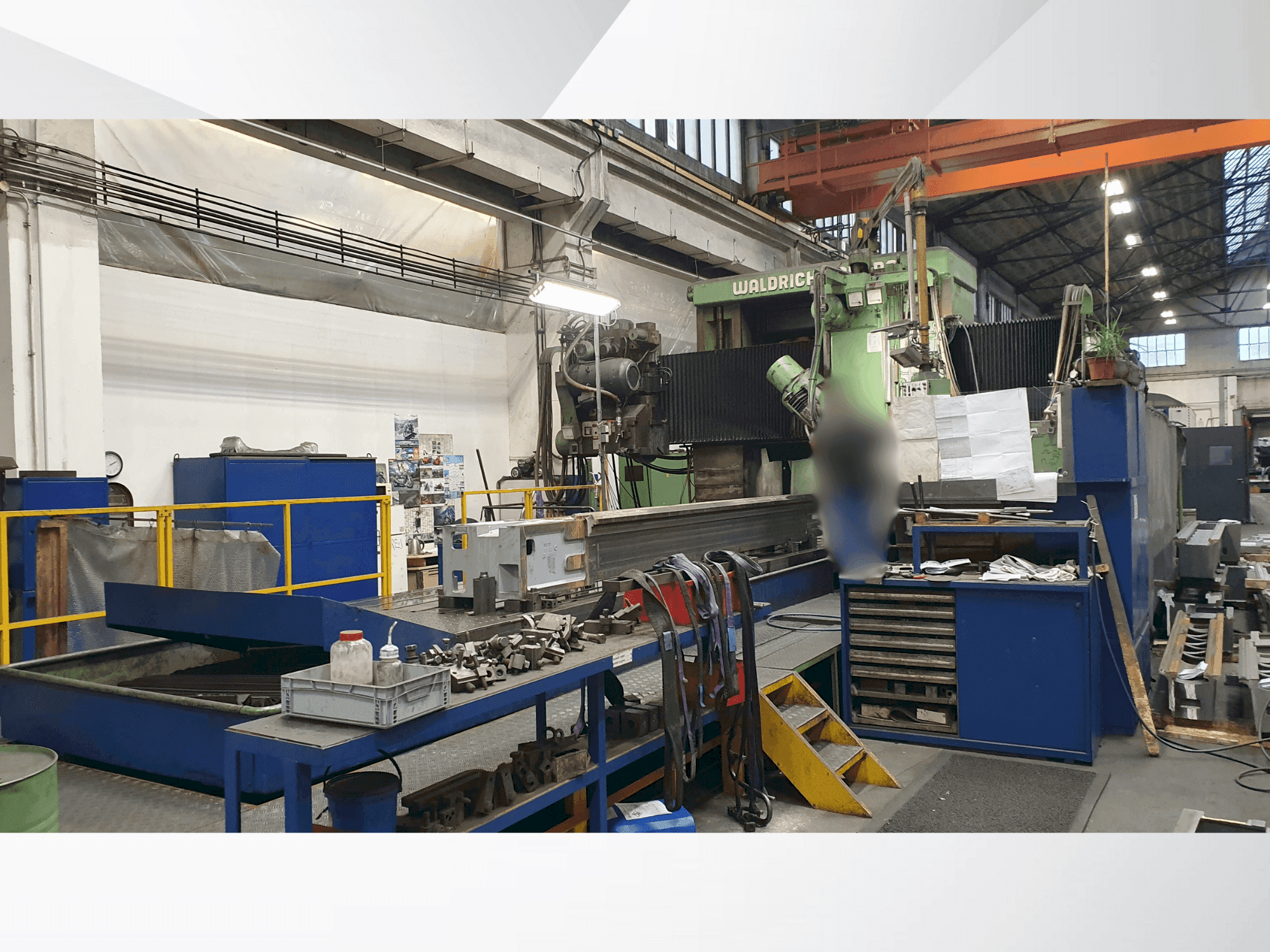 WALDRICH COBURG 30-15 S 3030 Mašinos vaizdas iš priekio