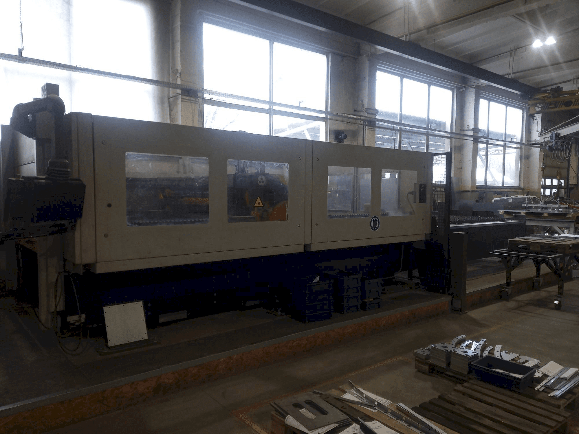 Bystronic Bysprint 3015 Mašinos vaizdas iš priekio