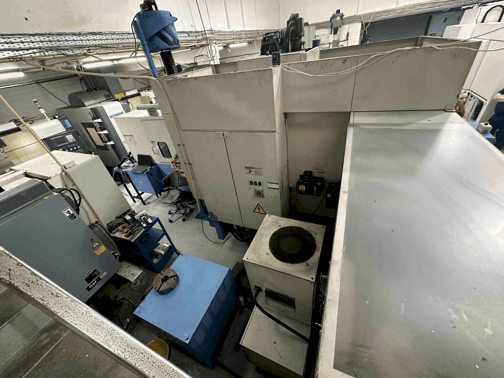 Mazak FJV-250 Mašinos vaizdas iš priekio