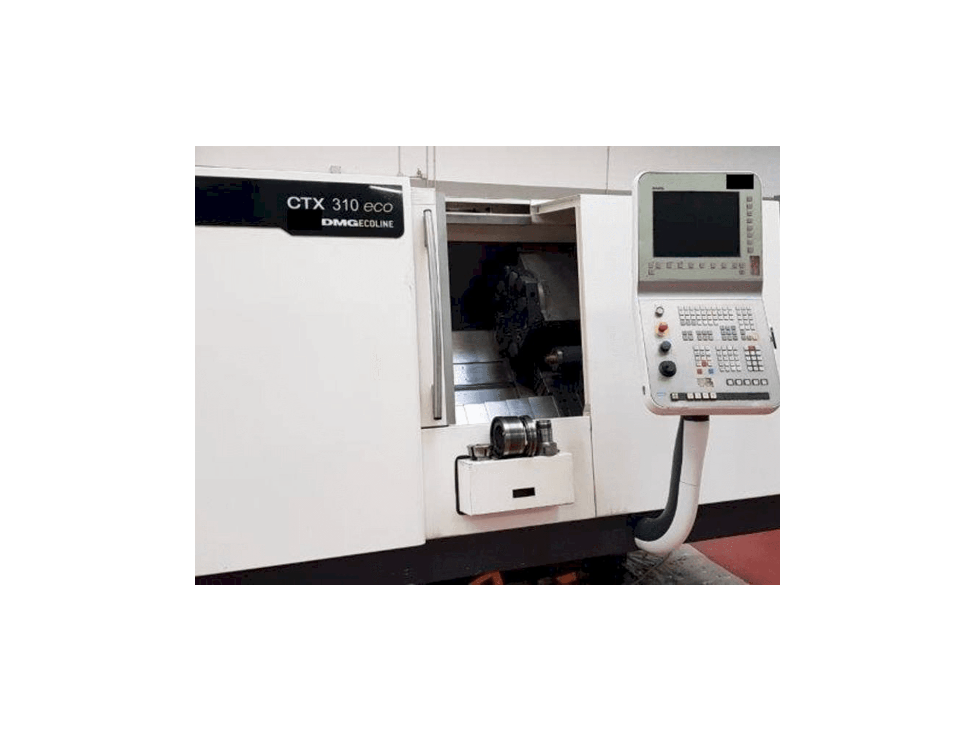 DMG GILDEMEISTER CTX 310 V3 Eco Mašinos vaizdas iš priekio